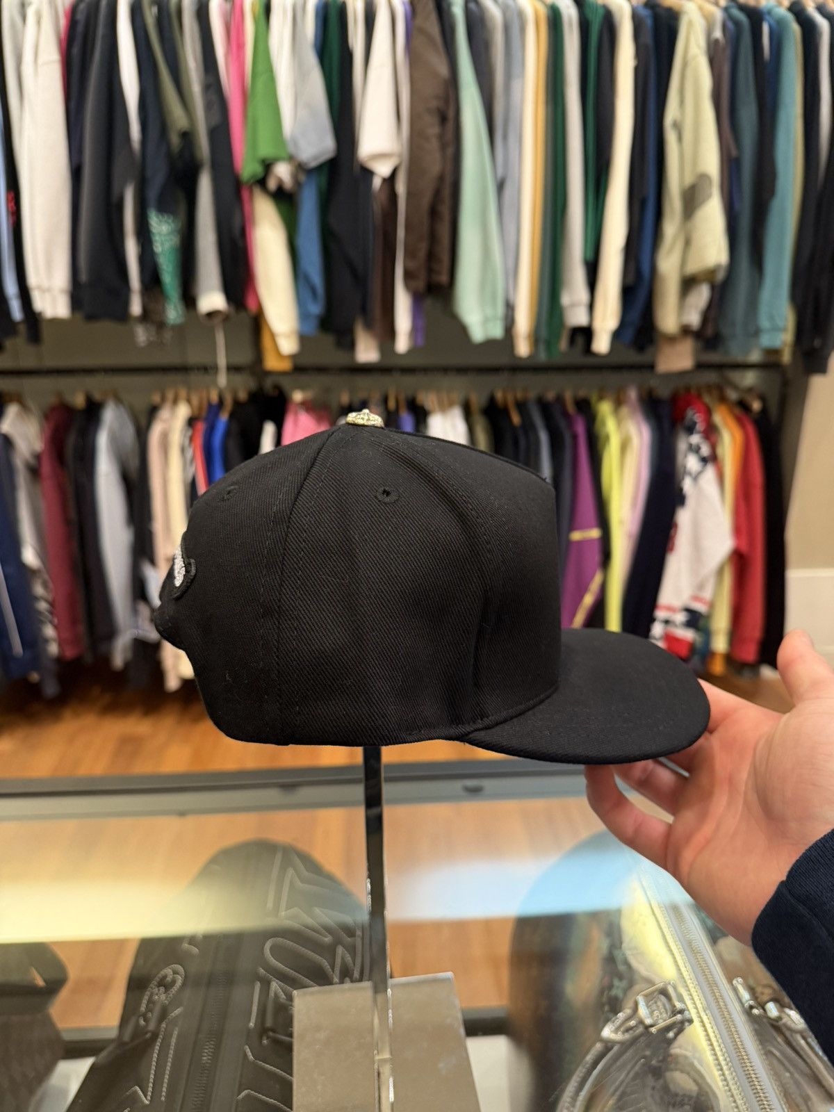 Chrome Hearts Chrome Hearts RS3 Cross Hat Size ONE SIZE - 3 Thumbnail