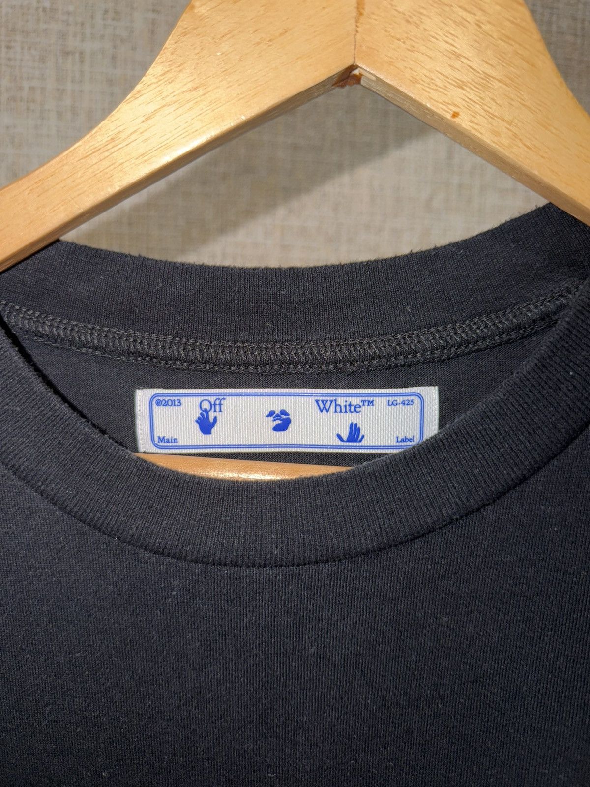 Off-White OFF-WHITE PASCAL ARROWS BLACK T-SHIRT Size US S / EU 44-46 / 1 - 5 Thumbnail