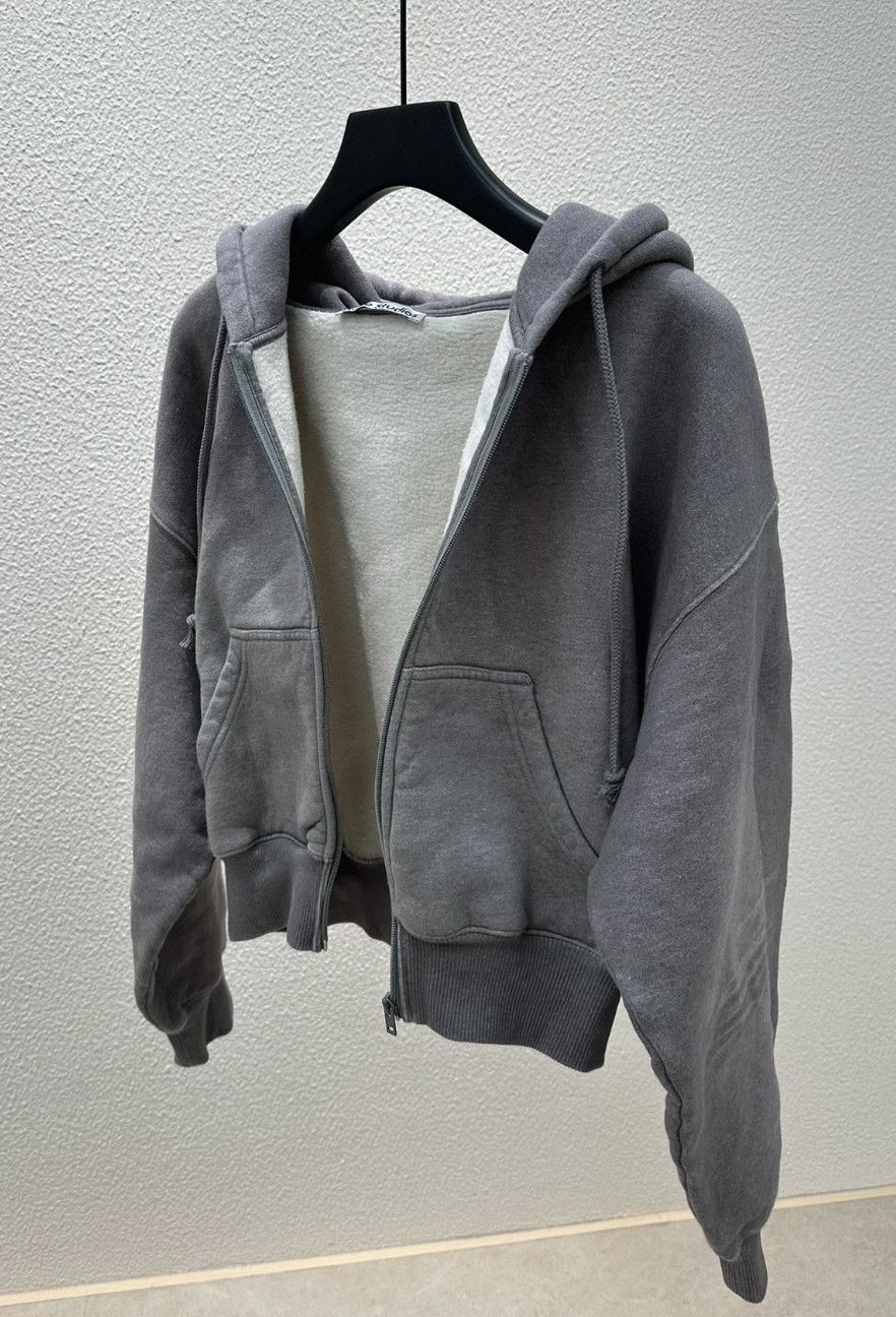 Acne Studios Acne Studios SS25 Hooded Comfortable Zipper Closure Off Sh Size US M / EU 48-50 / 2 - 2 Thumbnail