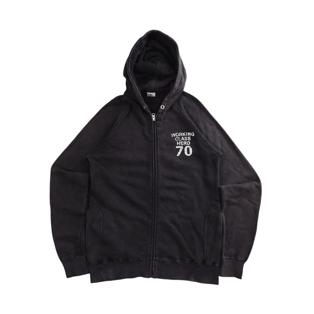 If Six Was Nine × Le Grande Bleu (L.G.B.) × PPFM PPFM ziphoodie jacket japanese retro punk Size US L / EU 52-54 / 3 - 2 Thumbnail