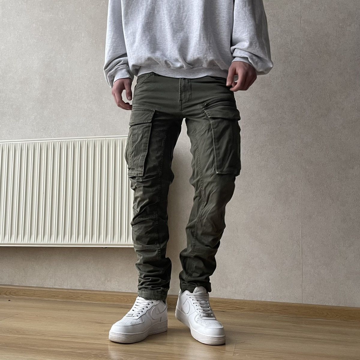 G-Star G-Star Raw ROVIC ZIP 3D Cargo Pants Tapered Army Tactical Size US 29 - 3 Thumbnail