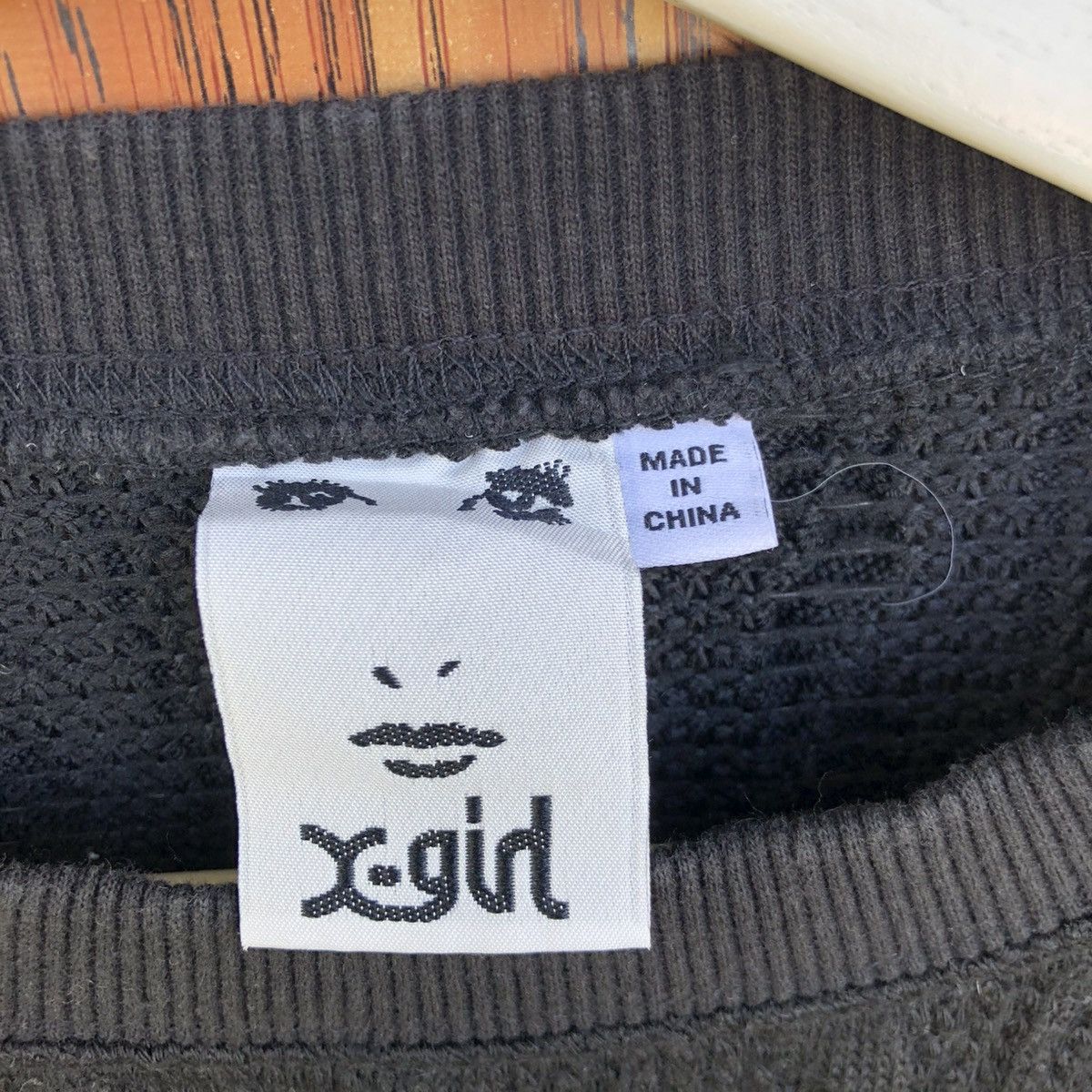 X-Girl Vintage X-girl black cropped cable-knit Size S / US 4 / IT 40 - 5 Thumbnail