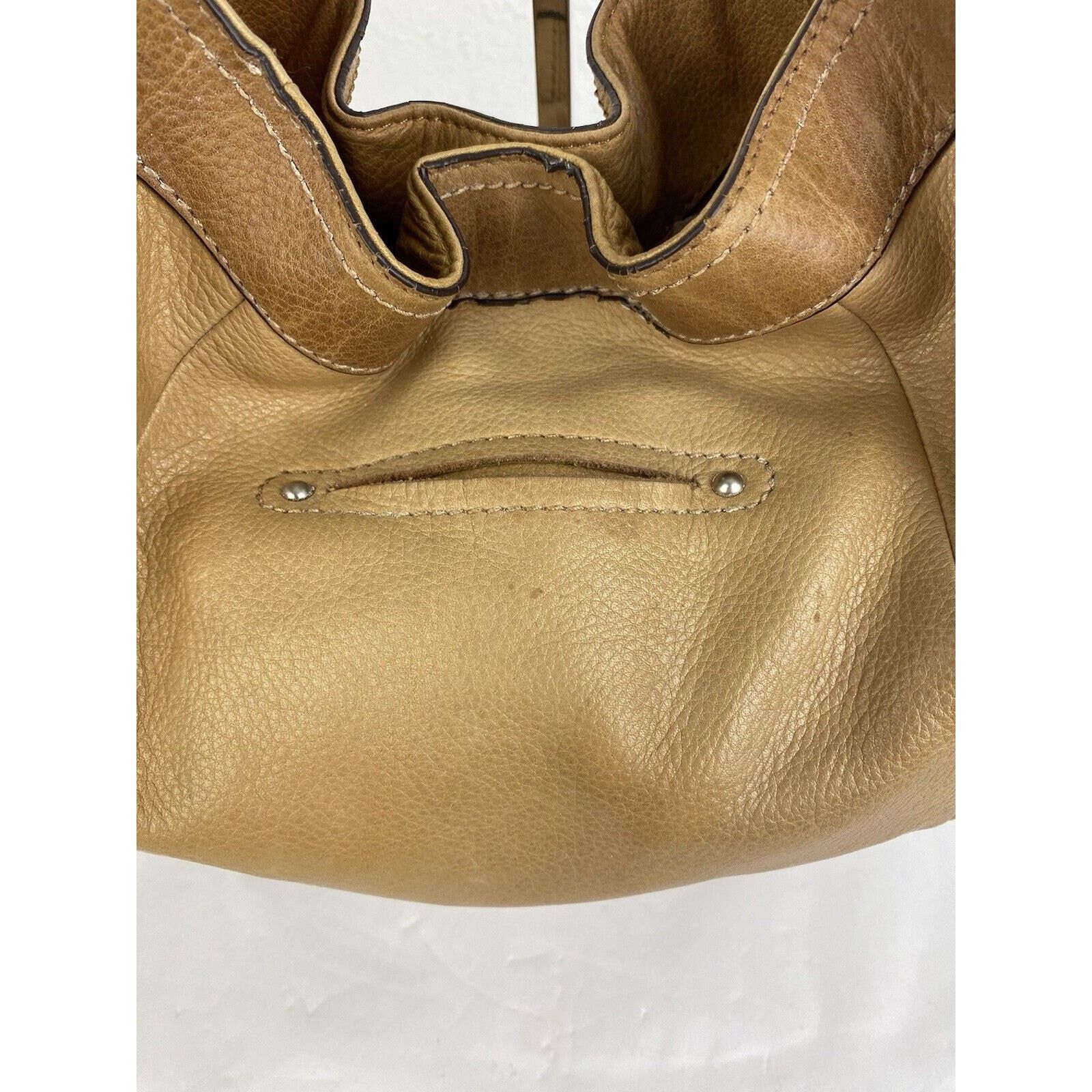 Other B Makowsky Hobo Shoulder Bag Tan Brown Soft Leather Purse Size ONE SIZE - 6 Thumbnail