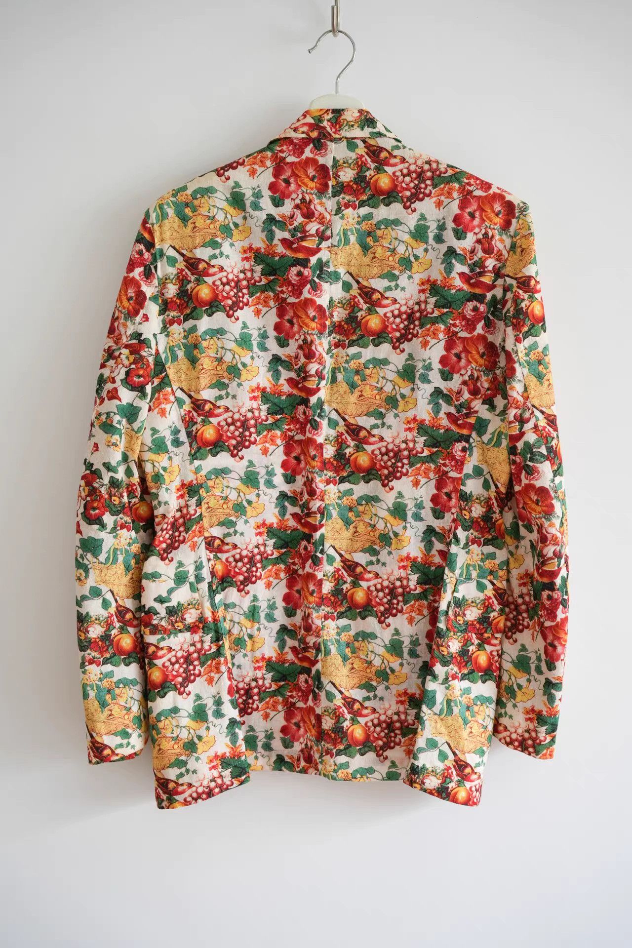 Yohji Yamamoto Yohji Yamamoto 11ss All-Over Floral Blazer K4 Size US M / EU 48-50 / 2 - 2 Thumbnail