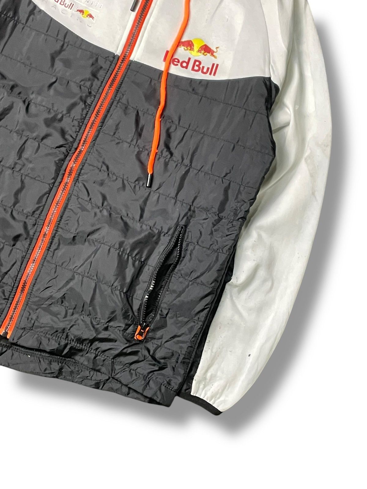 Japanese Brand × Red Bull × Vintage RED BULL Brand Hooded Zipper Jacket (79) Size US XL / EU 56 / 4 - 3 Thumbnail
