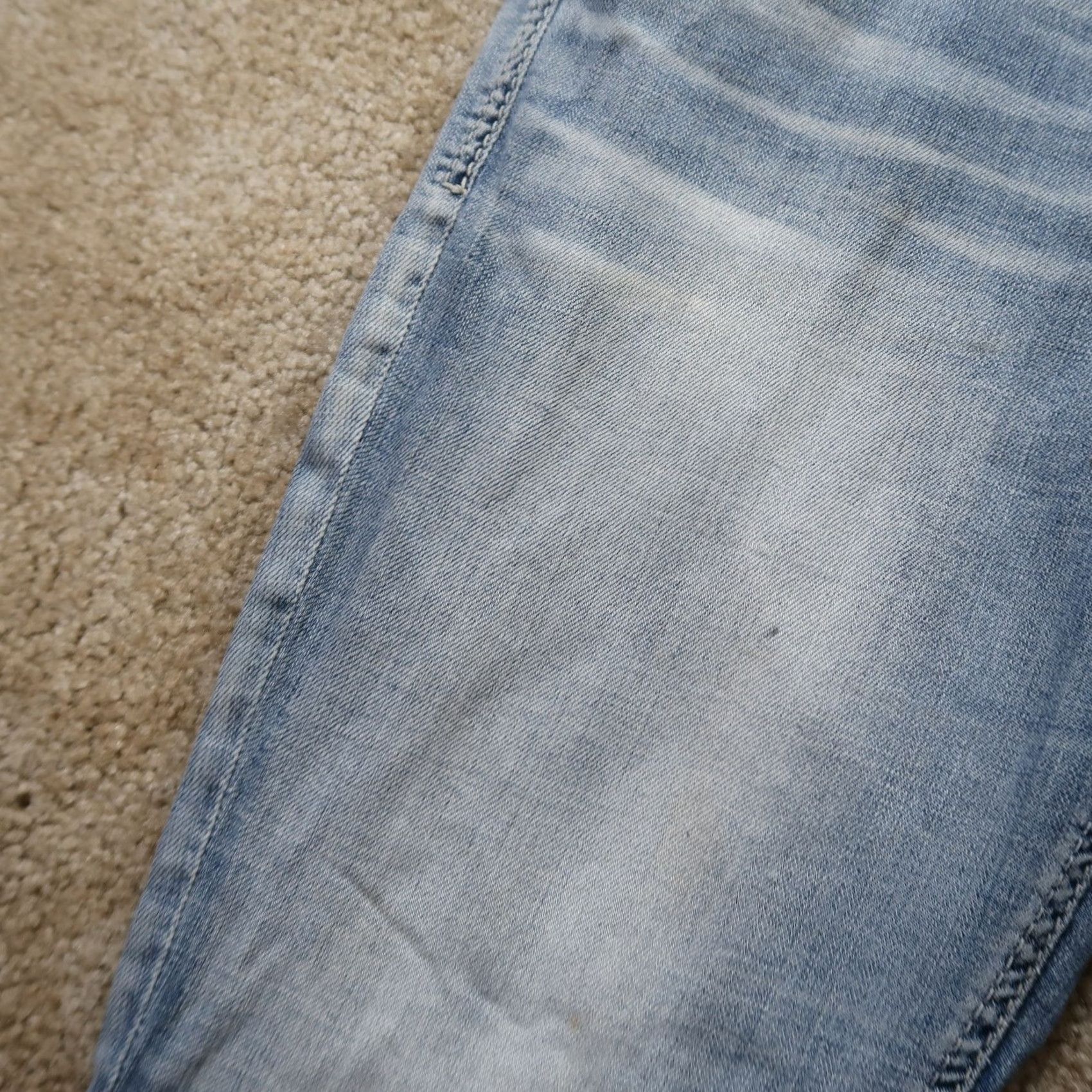 Silver Jeans Co. Silver Jeans Suki Capri Jeans Womens 31x22.5 Blue Stretch Denim Capris Slim Size 24" / US 00 / IT 34 - 3 Thumbnail