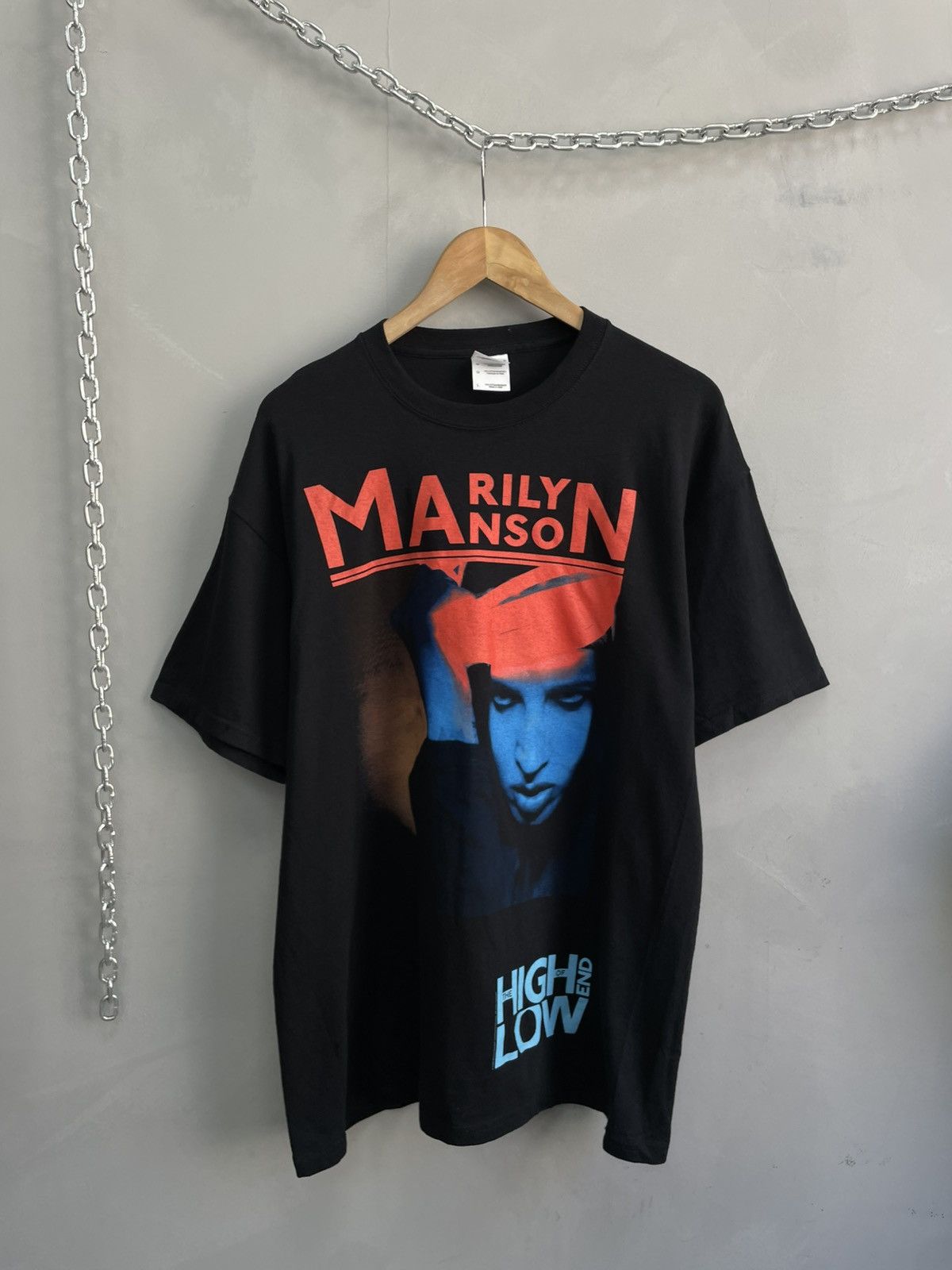 Marilyn Manson Marilyn Manson 2000s tour t shirt y2k Size US L / EU 52-54 / 3 - 1 Thumbnail