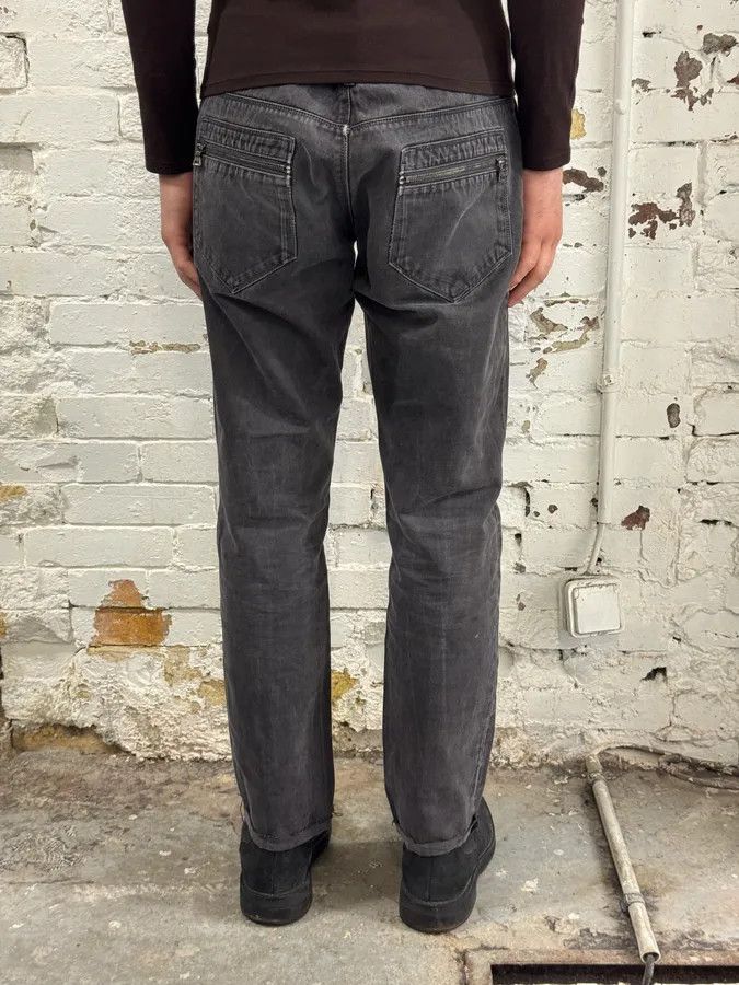 Prada SS2008 Prada Avant-Garde Faded Grey Slim Pants Size US 32 / EU 48 - 4 Thumbnail