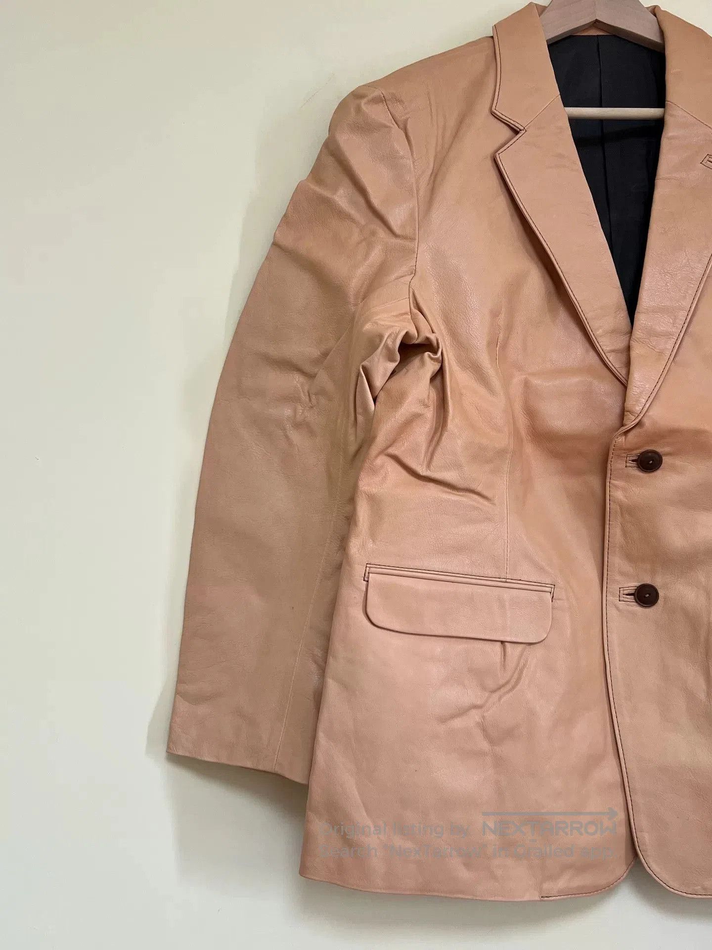 Japanese Brand Tenjin Works CJ03 Leather Jacket. Size US XXS / EU 40 - 3 Thumbnail
