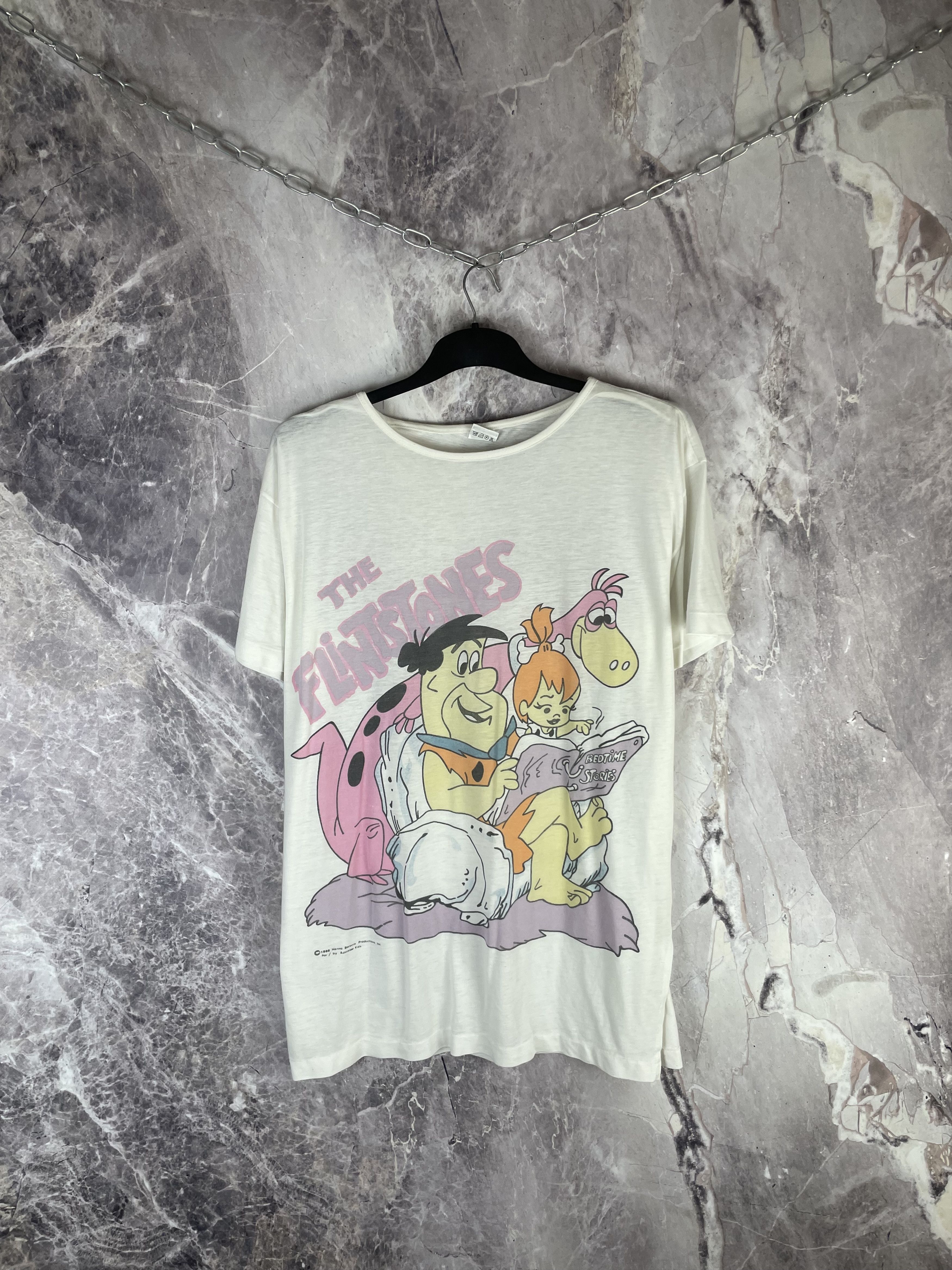 Cartoon Network Vintage Cartoon Network The Flintstones 1986 Tee Size US XXL / EU 58 / 5 - 2 Thumbnail
