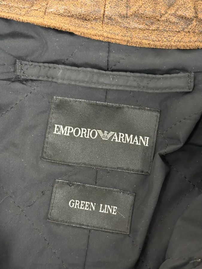 Emporio Armani AW2009 Emporio Armani Utility Cargo Brown Military Jacket Size US M / EU 48-50 / 2 - 12 Thumbnail