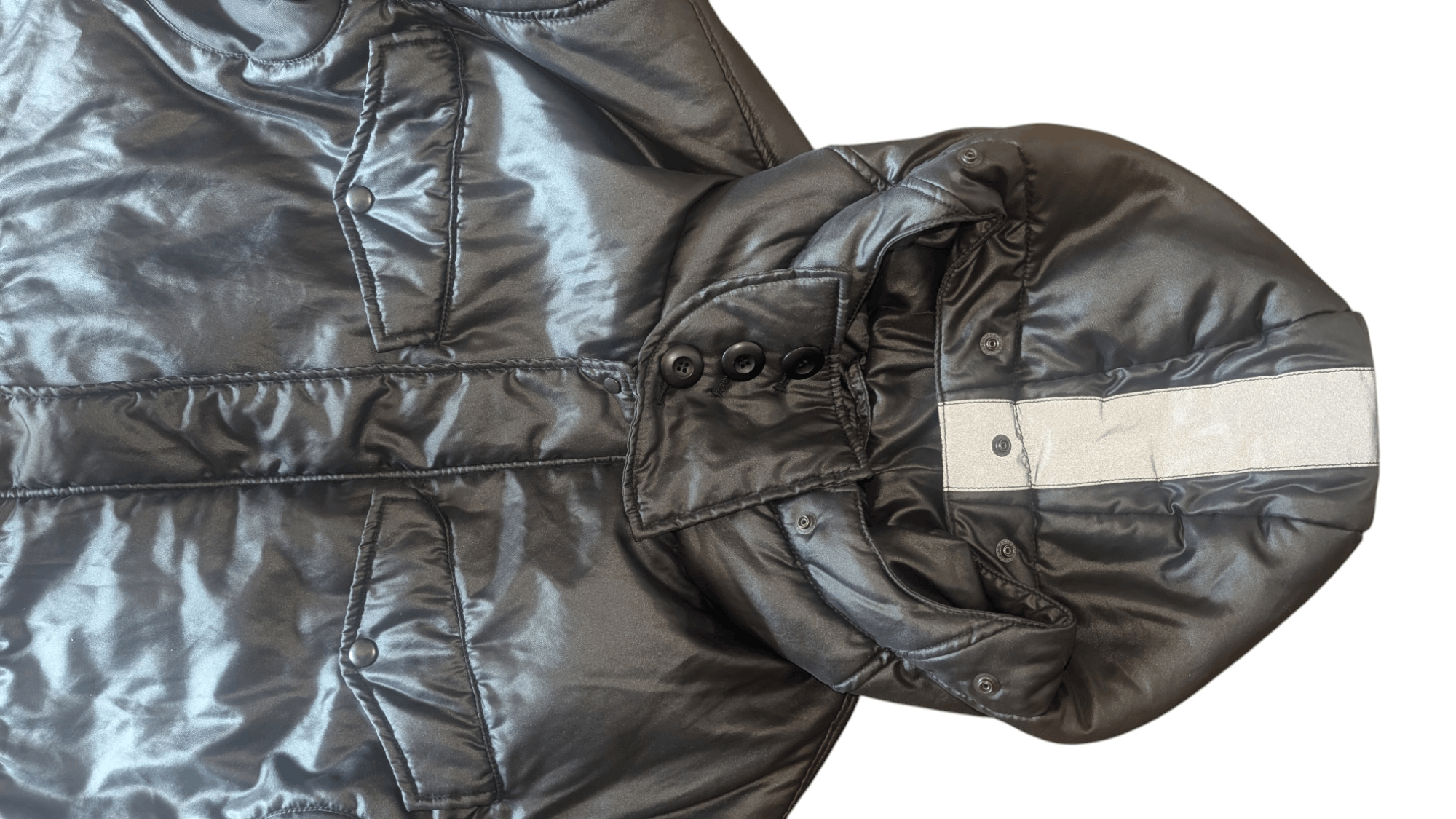 ジャケット・アウター L.G.B. Vintage LGB If Six Was Nine Style Faux Fur Zip Hoodie Button