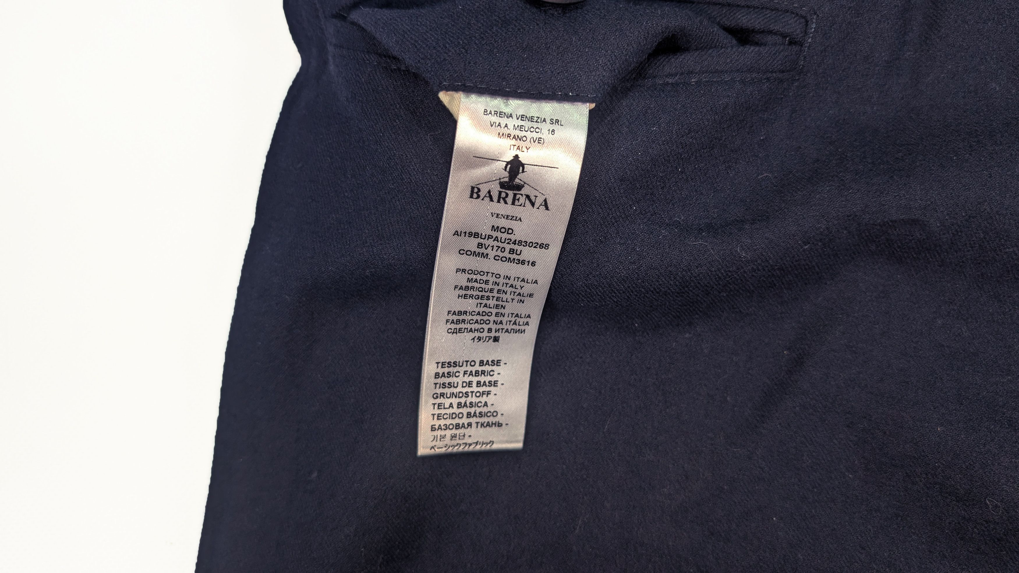 Barena Barena Venezia Blue Wool Pants Size 46 W32 L28 Size US 30 / EU 46 - 8 Thumbnail