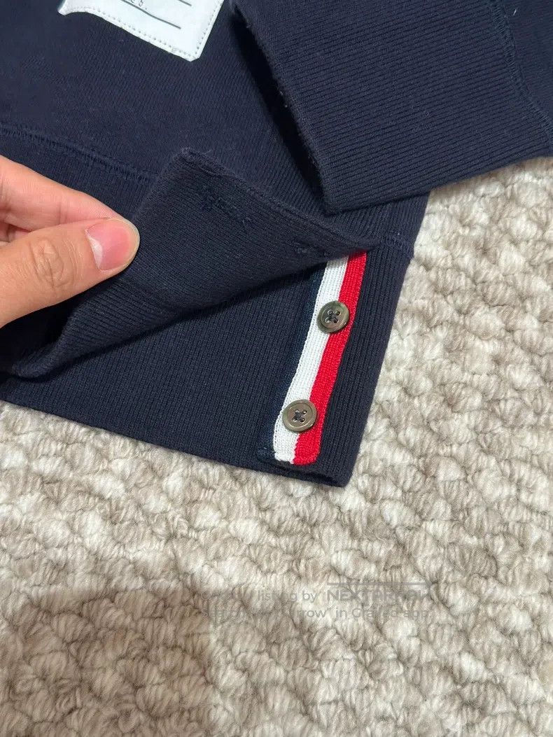 Thom Browne Thom Browne Round-neck hoodie Size US XXL / EU 58 / 5 - 3 Thumbnail