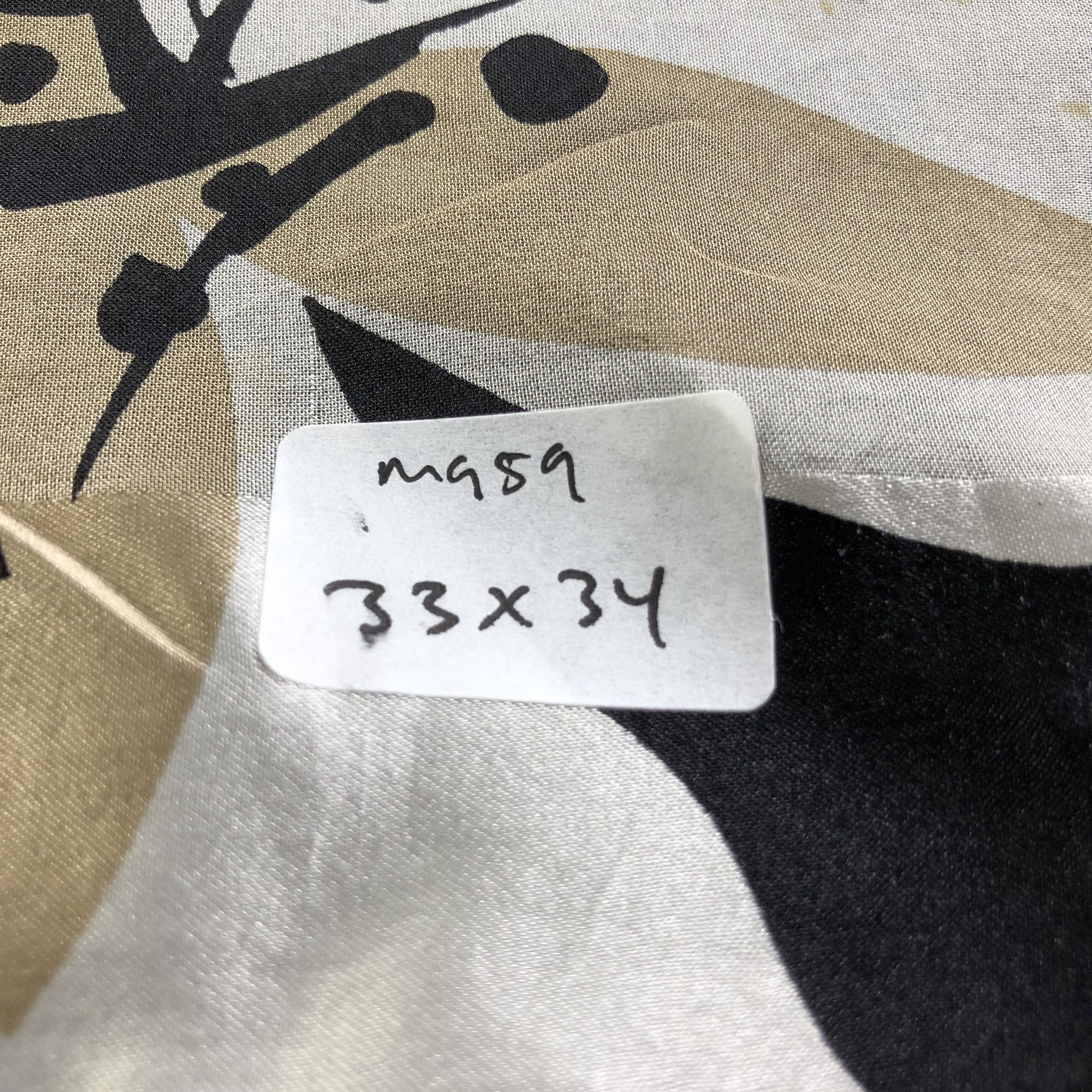 Japanese Brand Anna Cristina Floral Silk Scarf M959 Size ONE SIZE - 10 Thumbnail