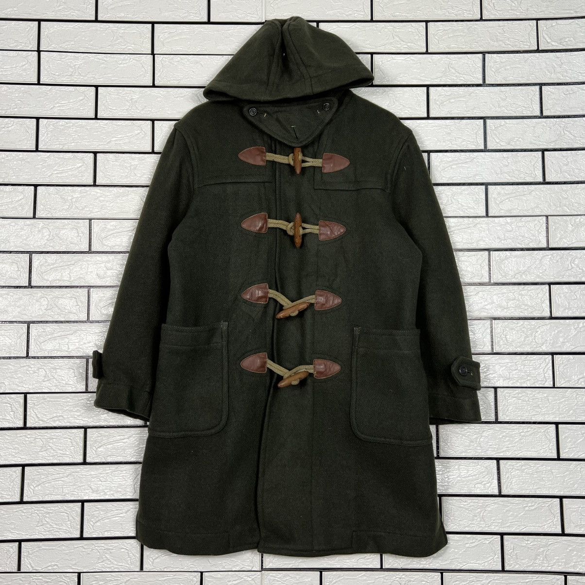 Van Vintage 90's VAN JAC Hooded Duffle Coat Long Coat #4138-C188 Size US M / EU 48-50 / 2 - 1 Thumbnail