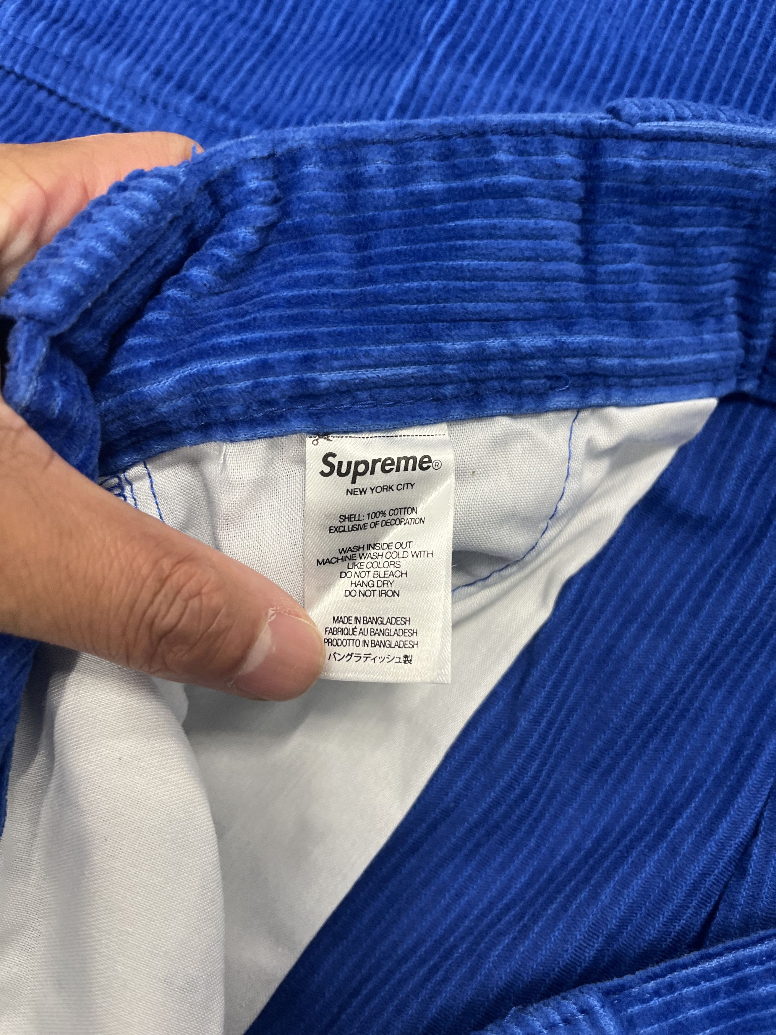 Dickies × Supreme Supreme x dickies Double knee Corduroy work pant sz 34 Size US 34 / EU 50 - 4 Thumbnail