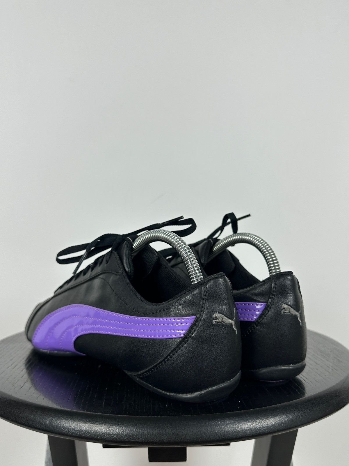 Puma Vintage Puma SpeedCat Y2K Leather Black/Purple Sneakers Size US 9 / IT 39 - 3 Thumbnail