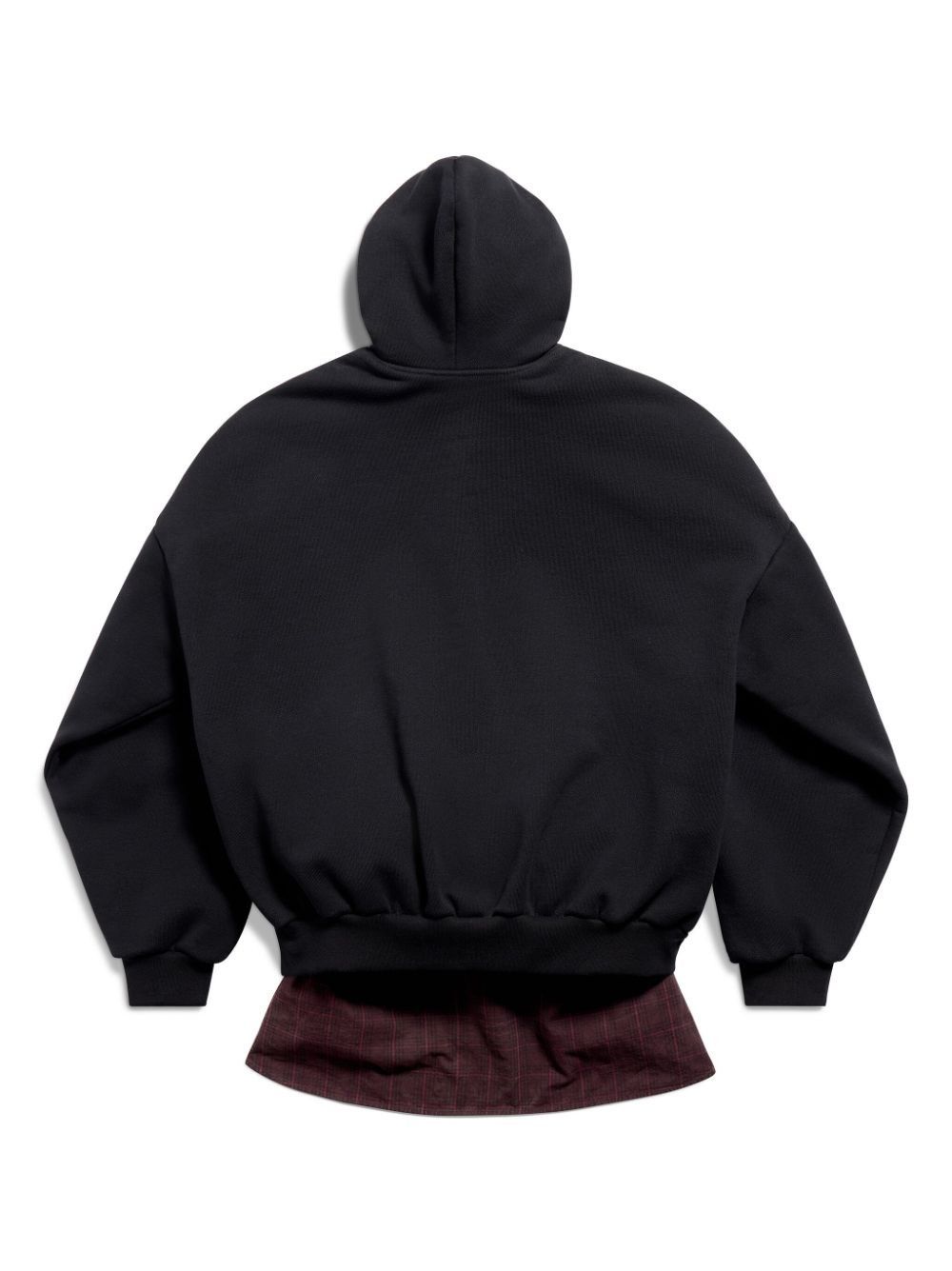 Balenciaga o1mt1gz0125 Unity Sports Icon Layered Hoodie in Black Size US S / EU 44-46 / 1 - 5 Thumbnail