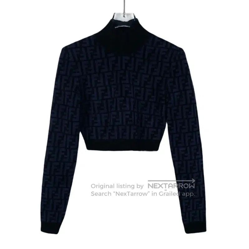 Fendi Fendi Black Knitted Women's Sweater . Size M / US 6-8 / IT 42-44 - 1 Thumbnail
