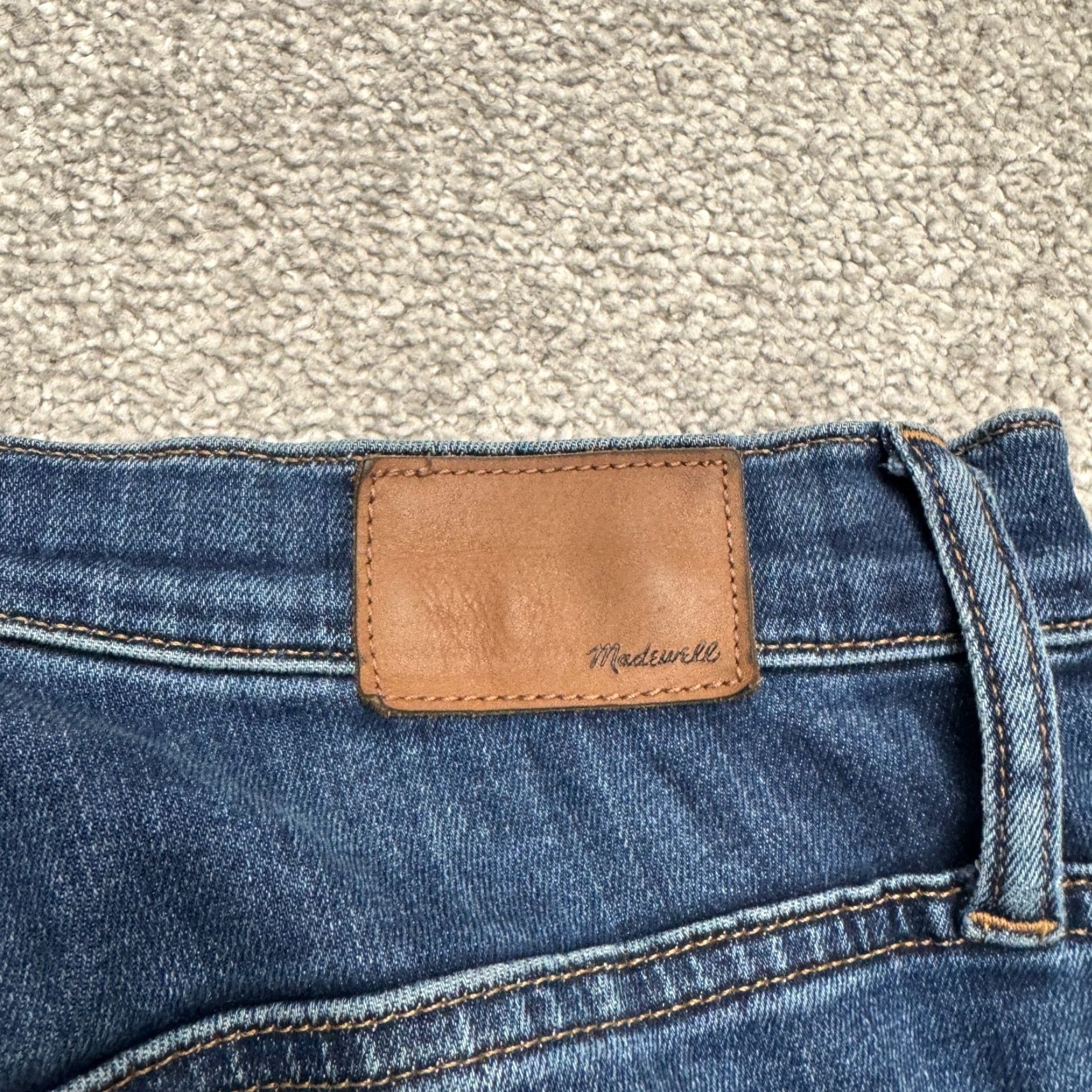Madewell Madewell Jeans Women 30x30 High Rise Skinny Denim Blue Medium Wash 5-Pocket Stretch City Streetwear Womens Size 30" / US 8 / IT 44 - 4 Thumbnail