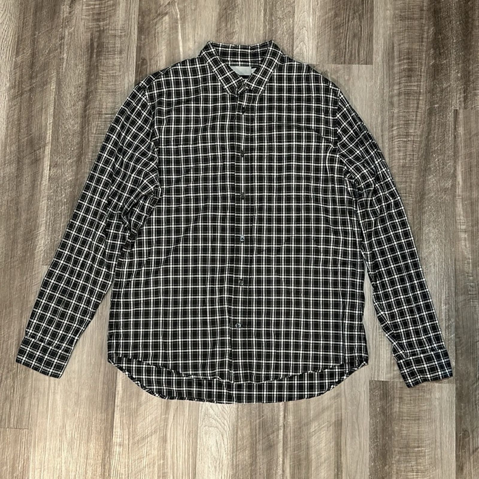 Vince Vince Classic Fit Long Sleeve Button Down - Large Size US L / EU 52-54 / 3 - 2 Thumbnail