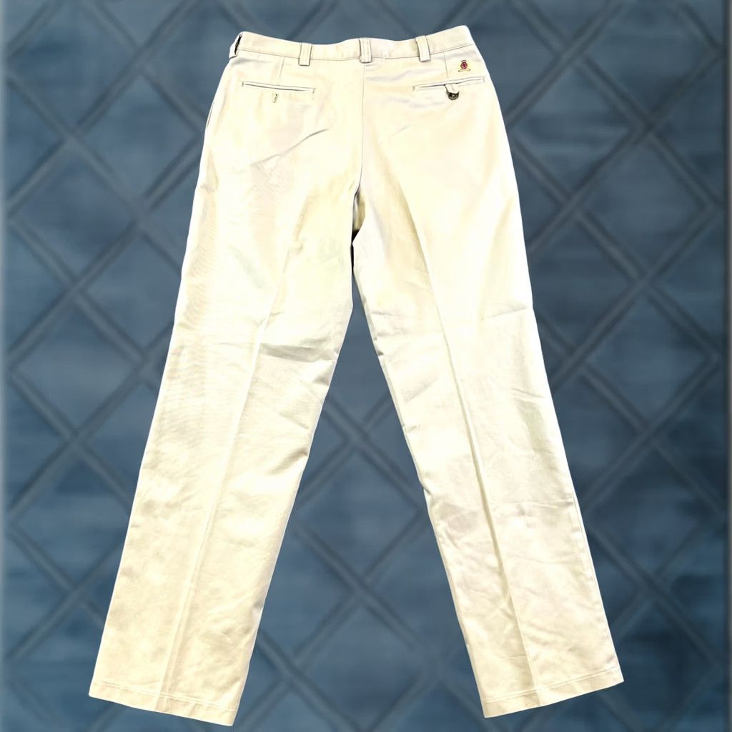 Tommy Hilfiger Tommy Hilfiger Pants Mens 36x34 Chino Khaki 100% Cotton Straight Business Casual Size US 36 / EU 52 - 1 Thumbnail