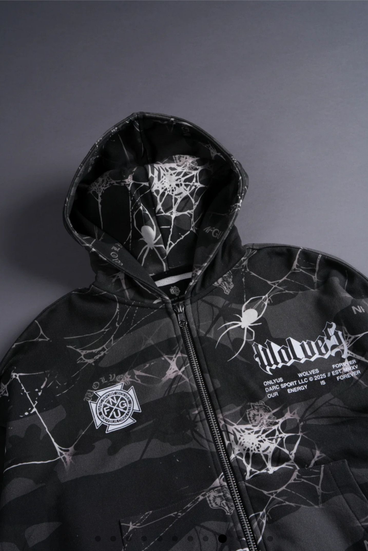 Darc Sport DARC SPORT SPIDERMAN SYMBIOSIS DOUBLE ZIP HOODIE Size US XL / EU 56 / 4 - 4 Thumbnail