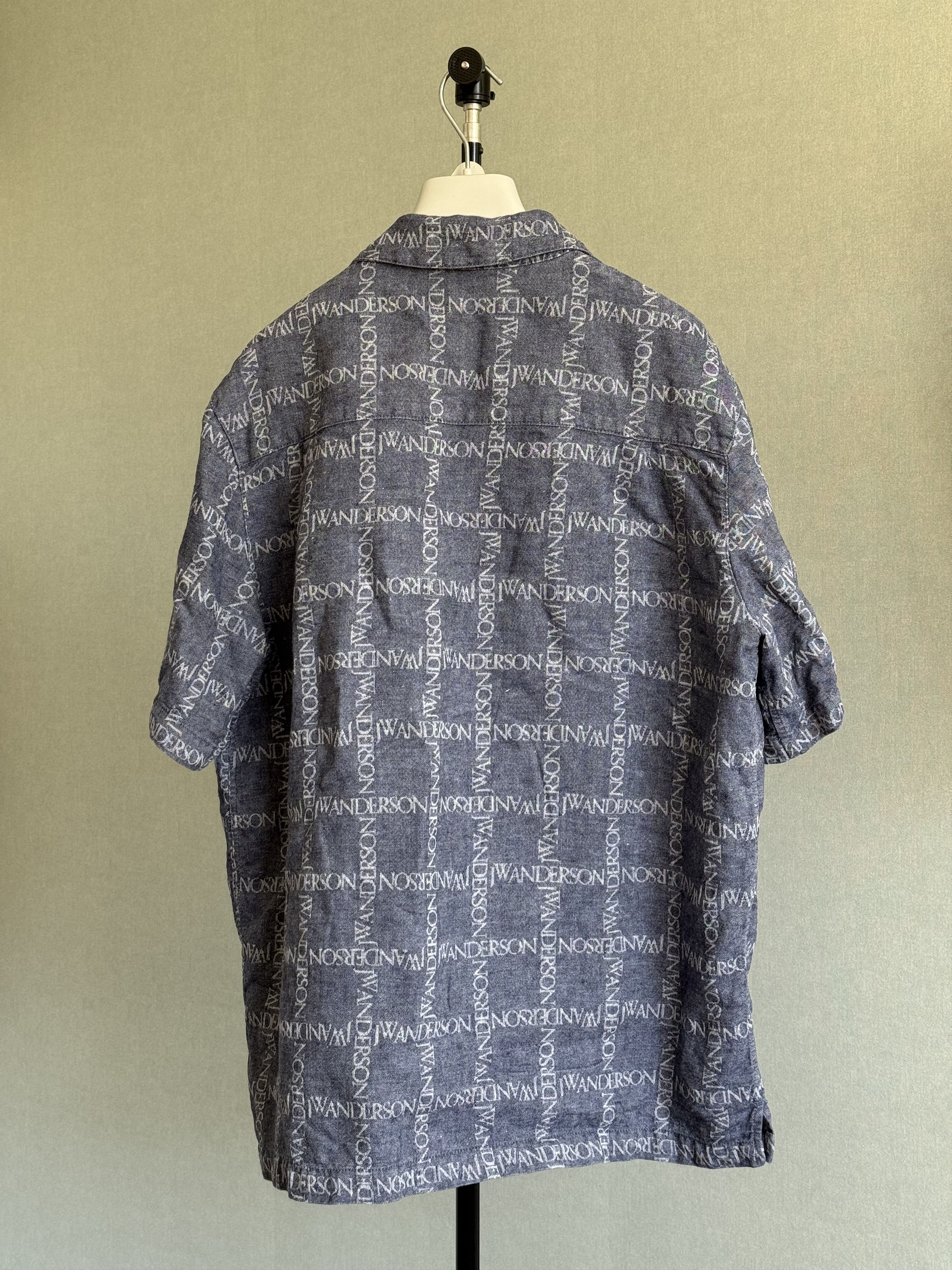 JW Anderson JW Anderson Monogram SHORT SLEEVE SHIRT Size US M / EU 48-50 / 2 - 7 Thumbnail