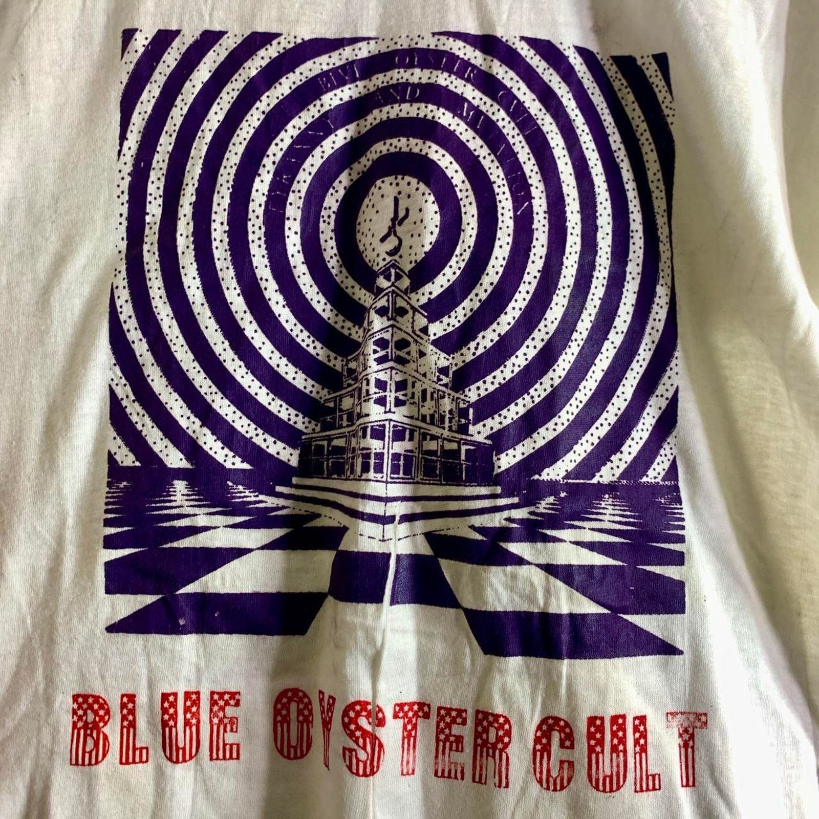 Fruit Of The Loom 1981 BLUE OYSTER CULT FOGHAT Madison Square Garden tee shirt Size US S / EU 44-46 / 1 - 1 Thumbnail