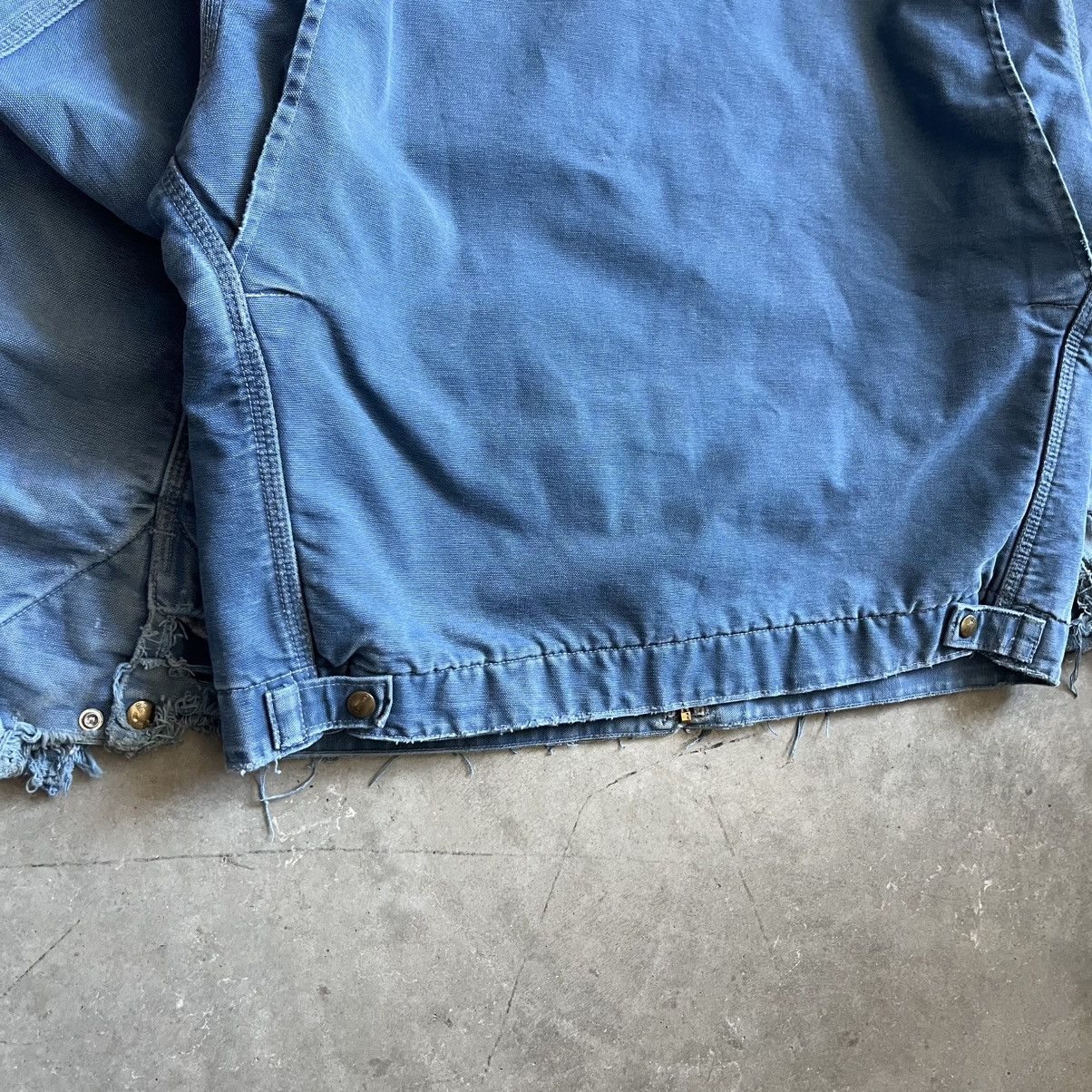 Carhartt Carhartt JB1215 Blue Detroit Jacket Rare Size Large Vintage Size US L / EU 52-54 / 3 - 10 Thumbnail