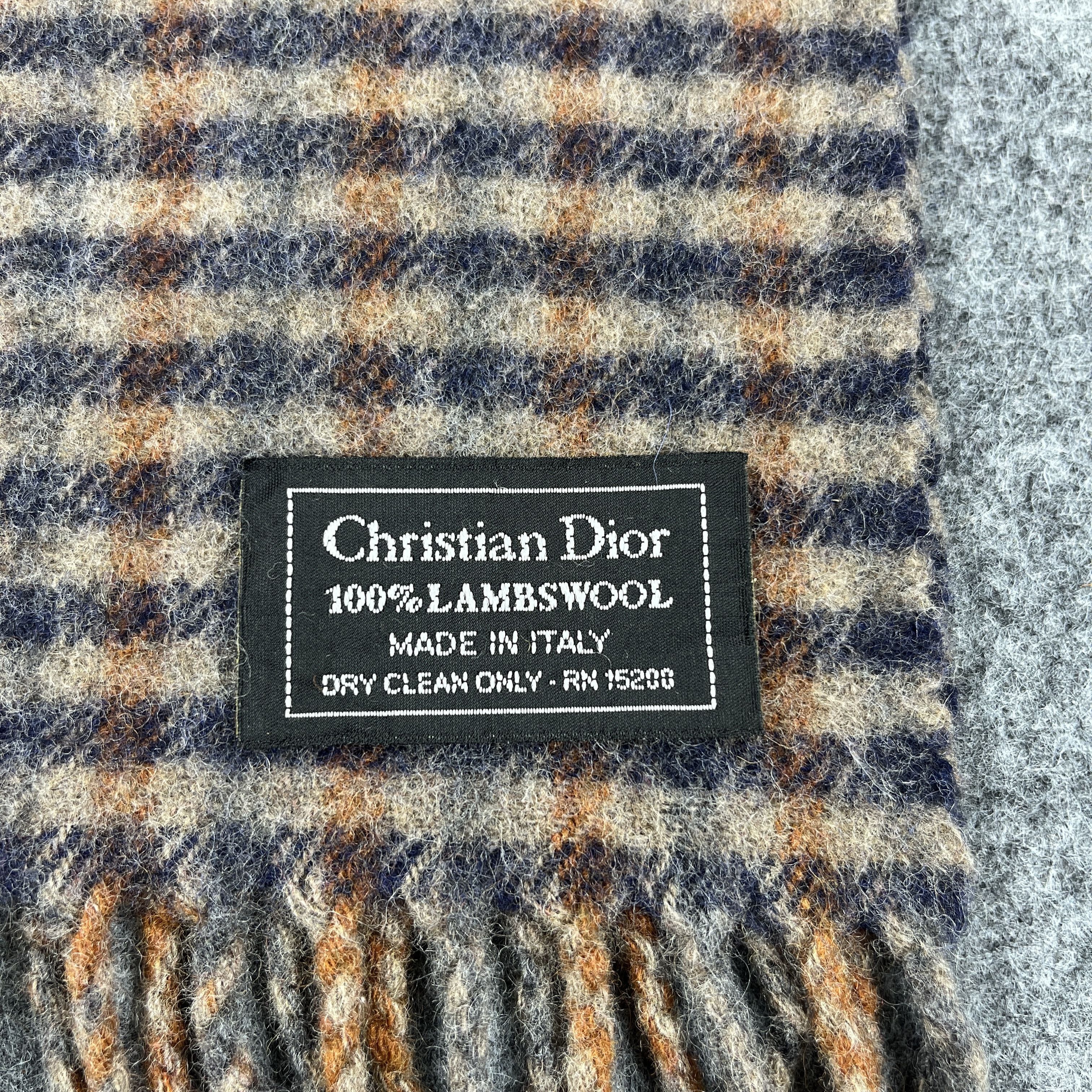 Vintage Christian Dior Scarf / Muffler / Neckwear T1112 Size ONE SIZE - 5 Thumbnail