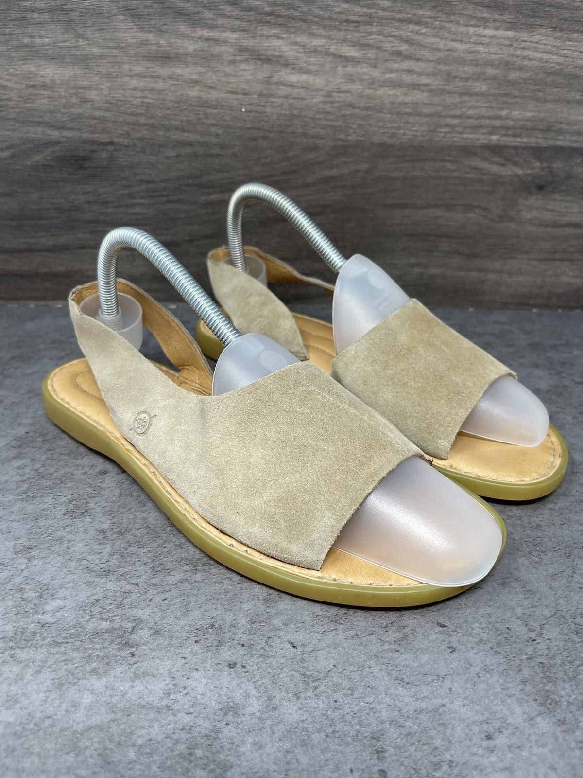 Born Born Shoes Womens Size 8 Sandals Leather Criss Cross Inlet Size US 8 / IT 38 - 4 Thumbnail