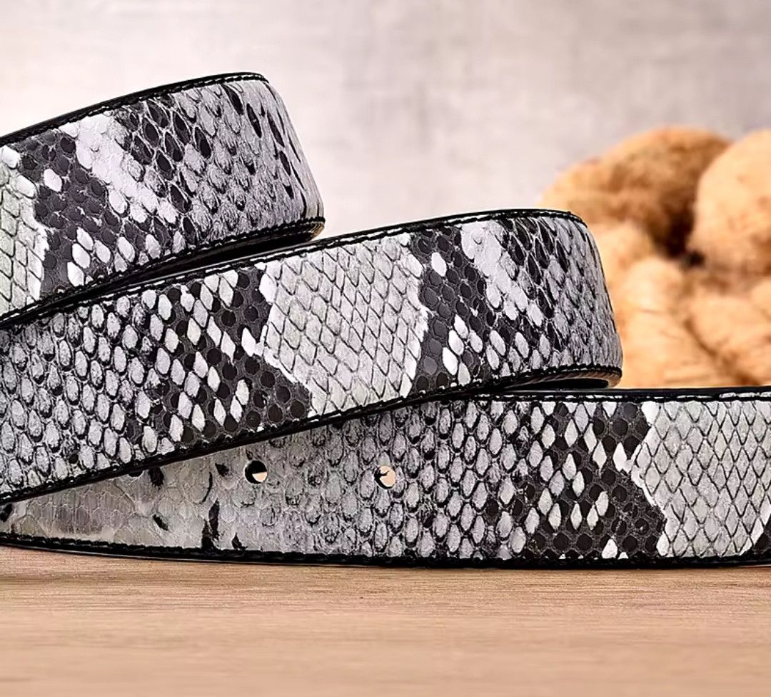 Japanese Brand × Vintage Cobra Printed Belt Size ONE SIZE - 2 Thumbnail