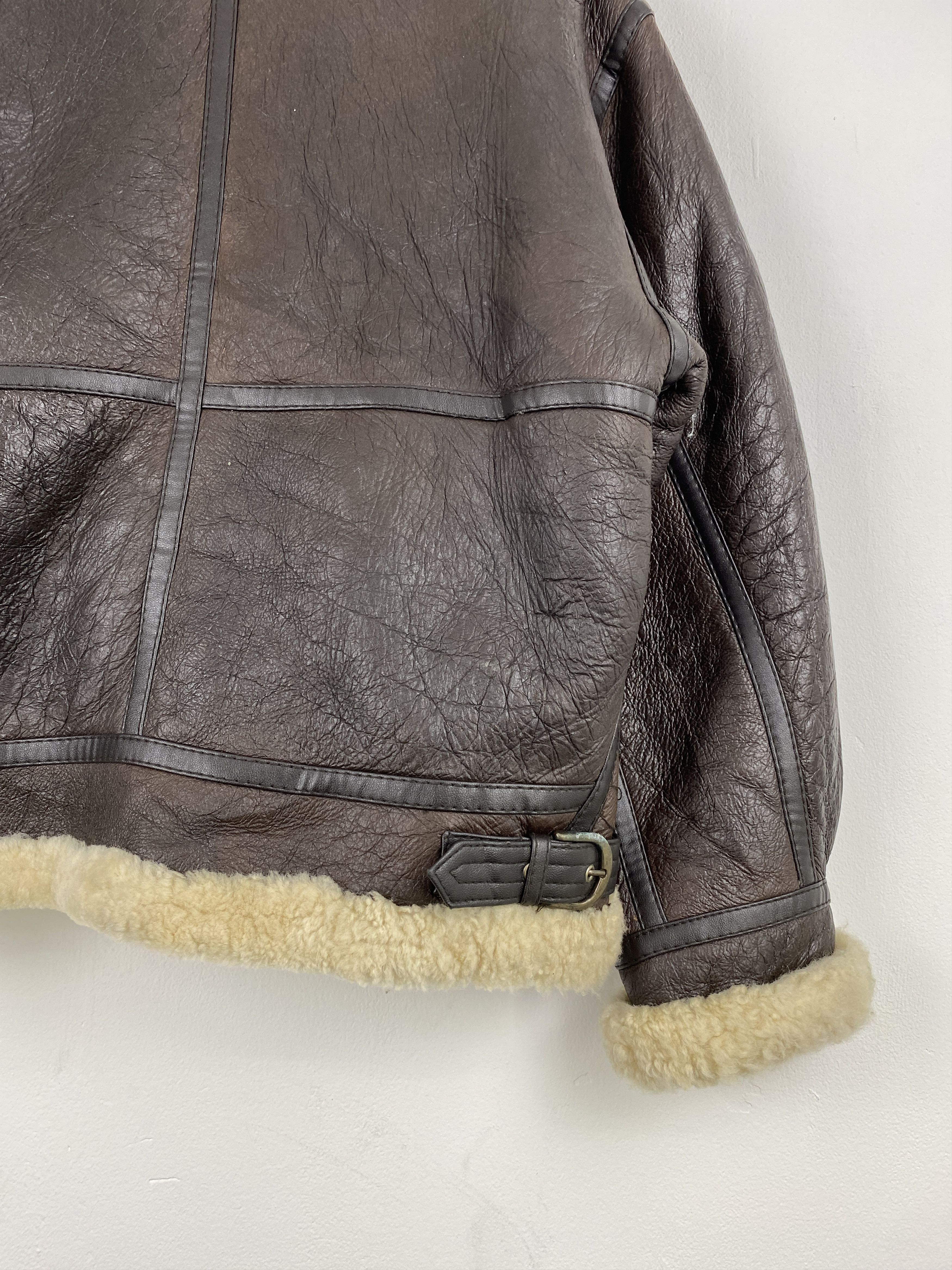Japanese Brand Vintage Military Air Force B3 Leather Jacket JZ0005 Size US M / EU 48-50 / 2 - 12 Thumbnail