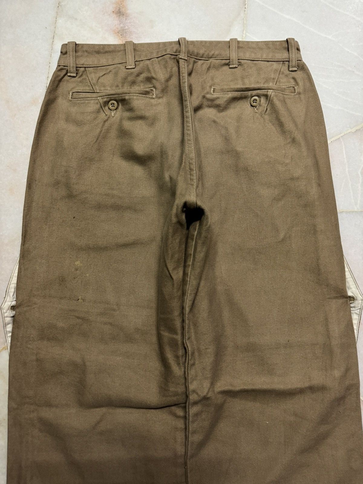 MasterPiece BAGGY WORKWEAR MASTERPIECE.CO POCKET PANTS MADE IN JAPAN Size US 29 - 14 Thumbnail