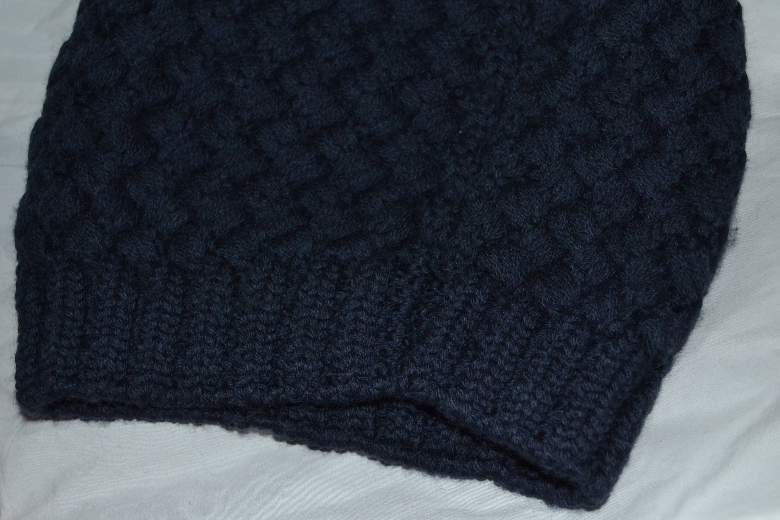 Canada Goose Canada Goose Navy Merino Wool Knitted Hat 8127-1 Size ONE SIZE - 6 Thumbnail