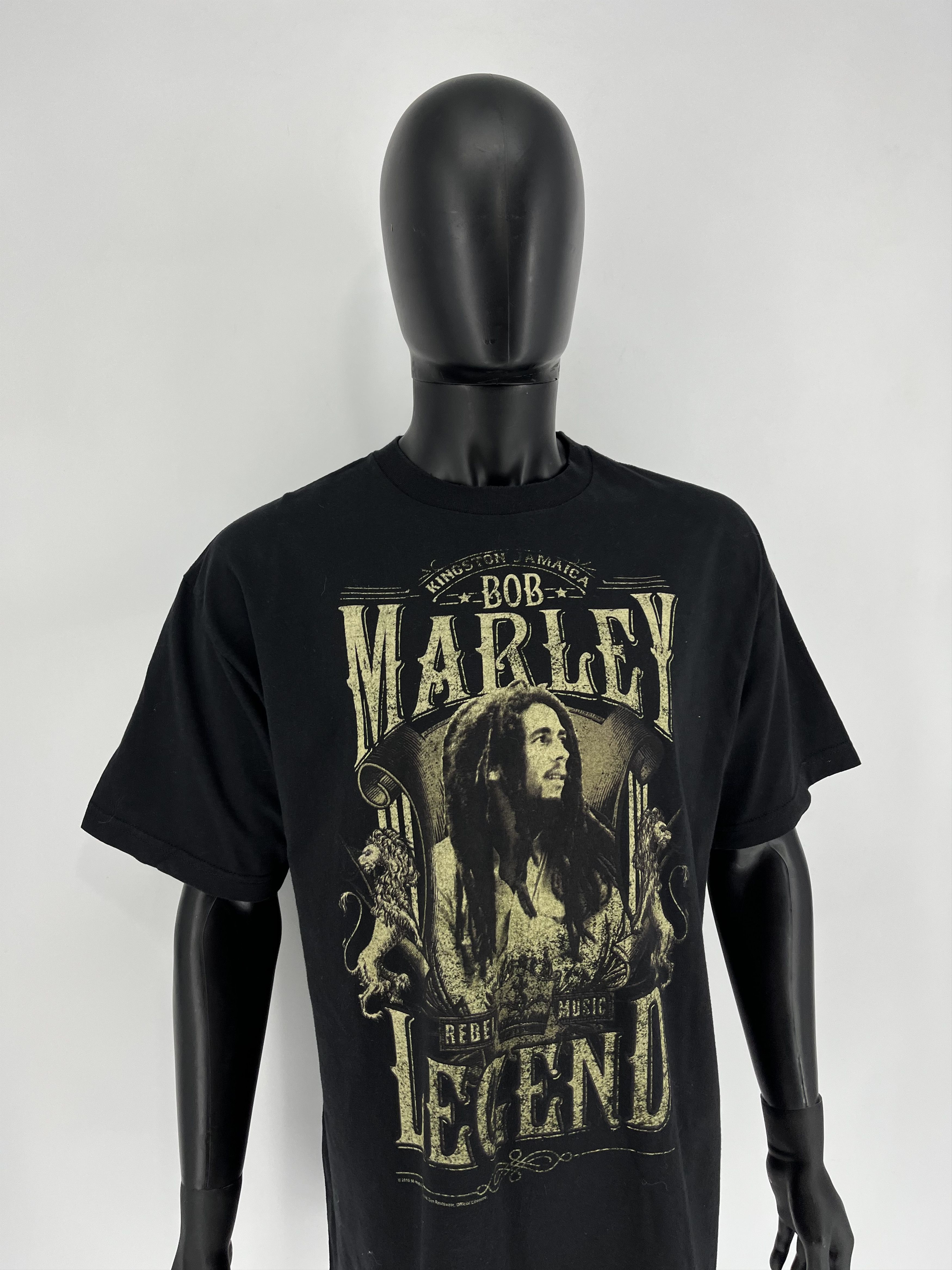 Band Tees Bob Marley vintage 2010 big logo T-shirts size XL Size US XL / EU 56 / 4 - 1 Thumbnail