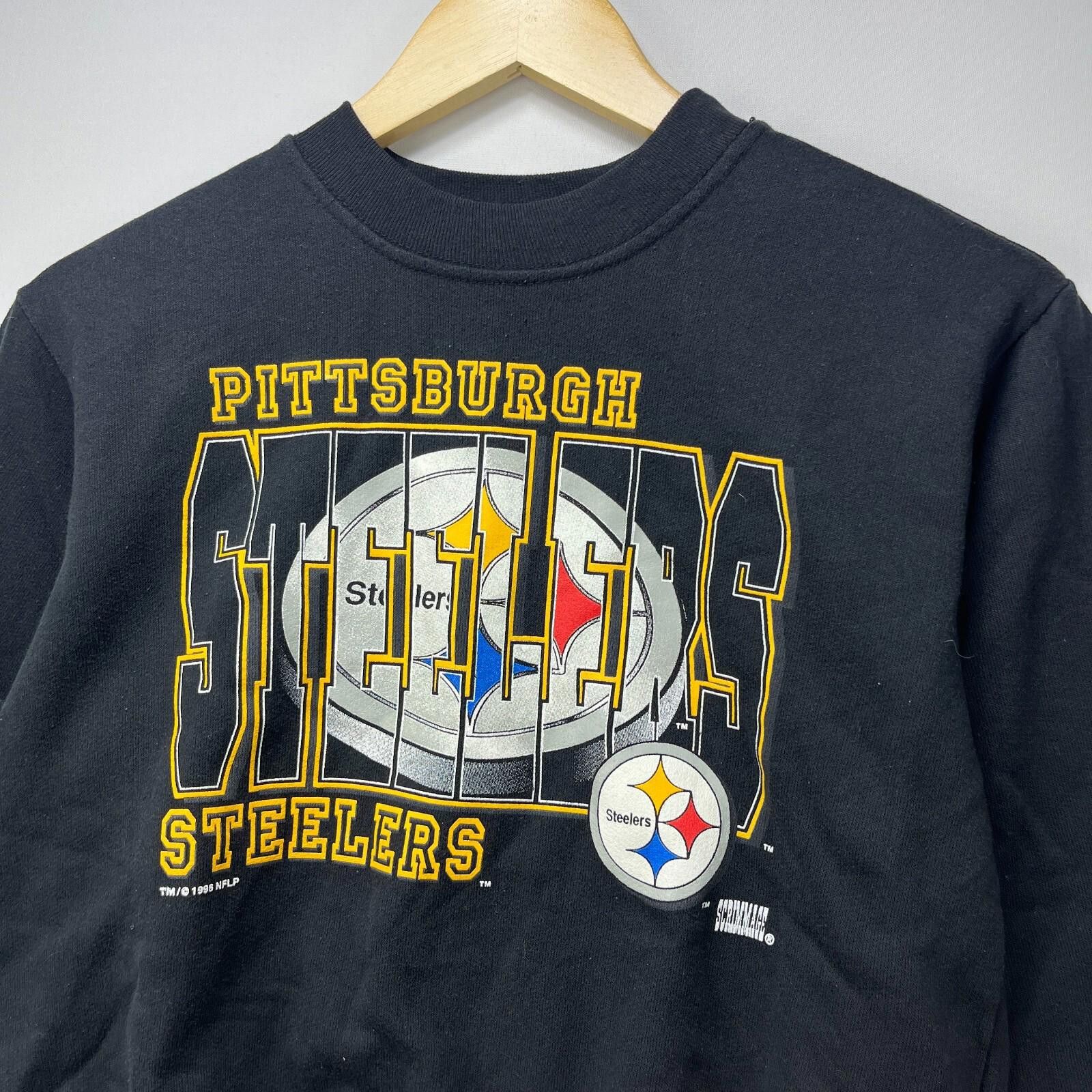 Vintage Vintage '90s Pittsburgh Steelers Sweatshirt XS Size US XS / EU 42 / 0 - 3 Thumbnail