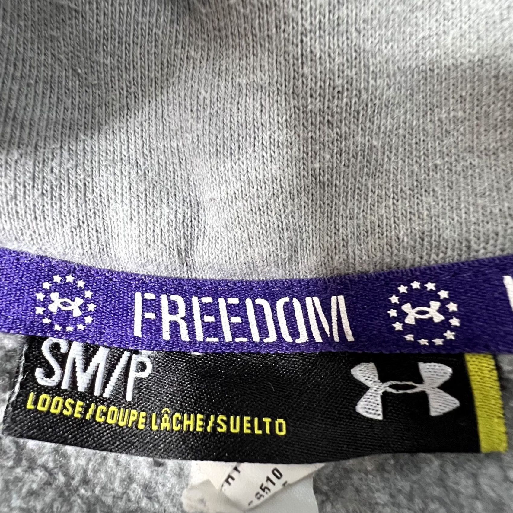 Under Armour Under Armour Mens Wounded Warrior Project Hoodie Gray Sweatshirt Sz Sm Freedom Hoodie Size US S / EU 44-46 / 1 - 7 Thumbnail
