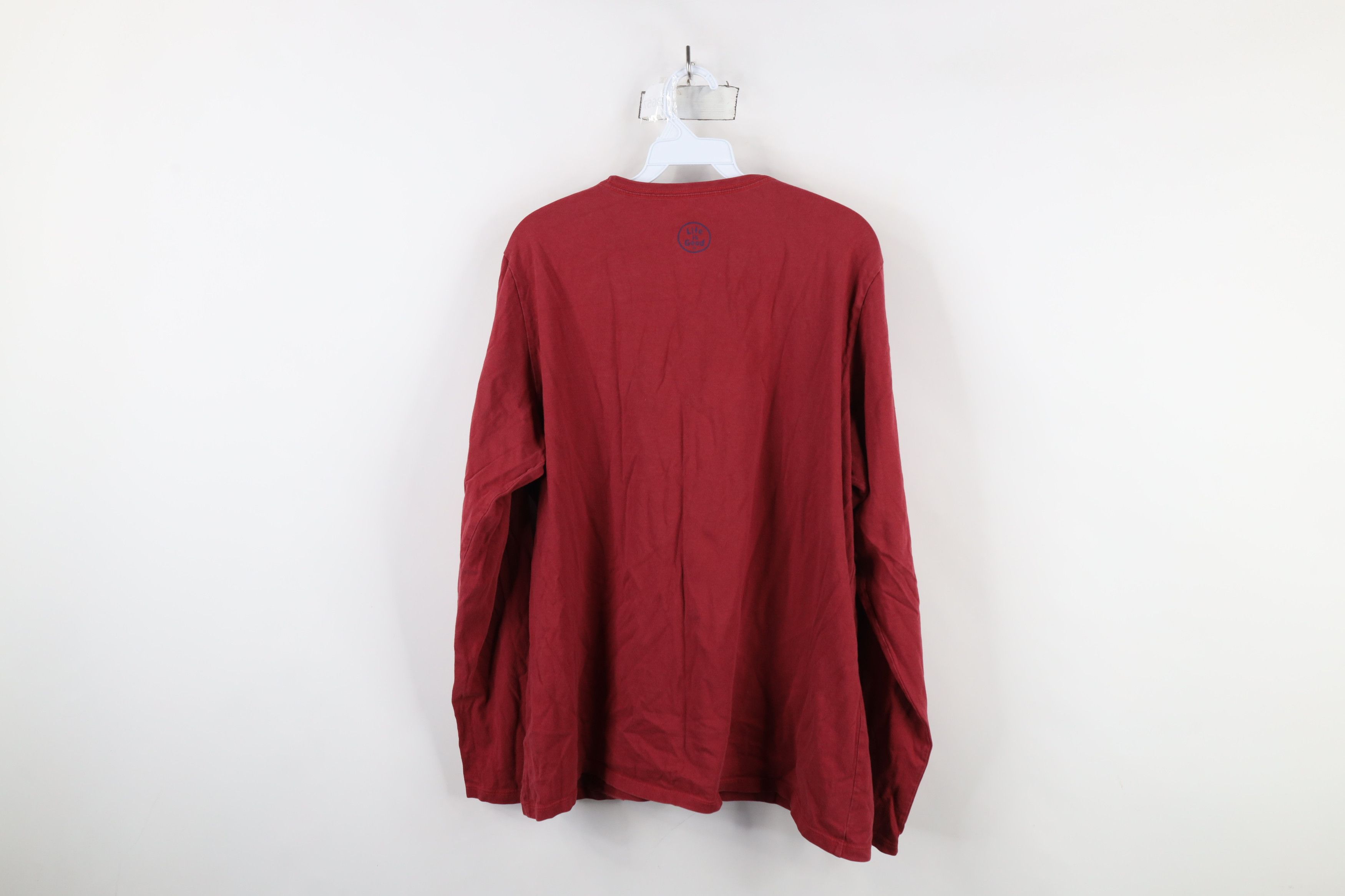 Life is Good × Vintage Life Is Good The Person Your Dog Thinks You Are T-Shirt Red Size US XL / EU 56 / 4 - 12 Thumbnail