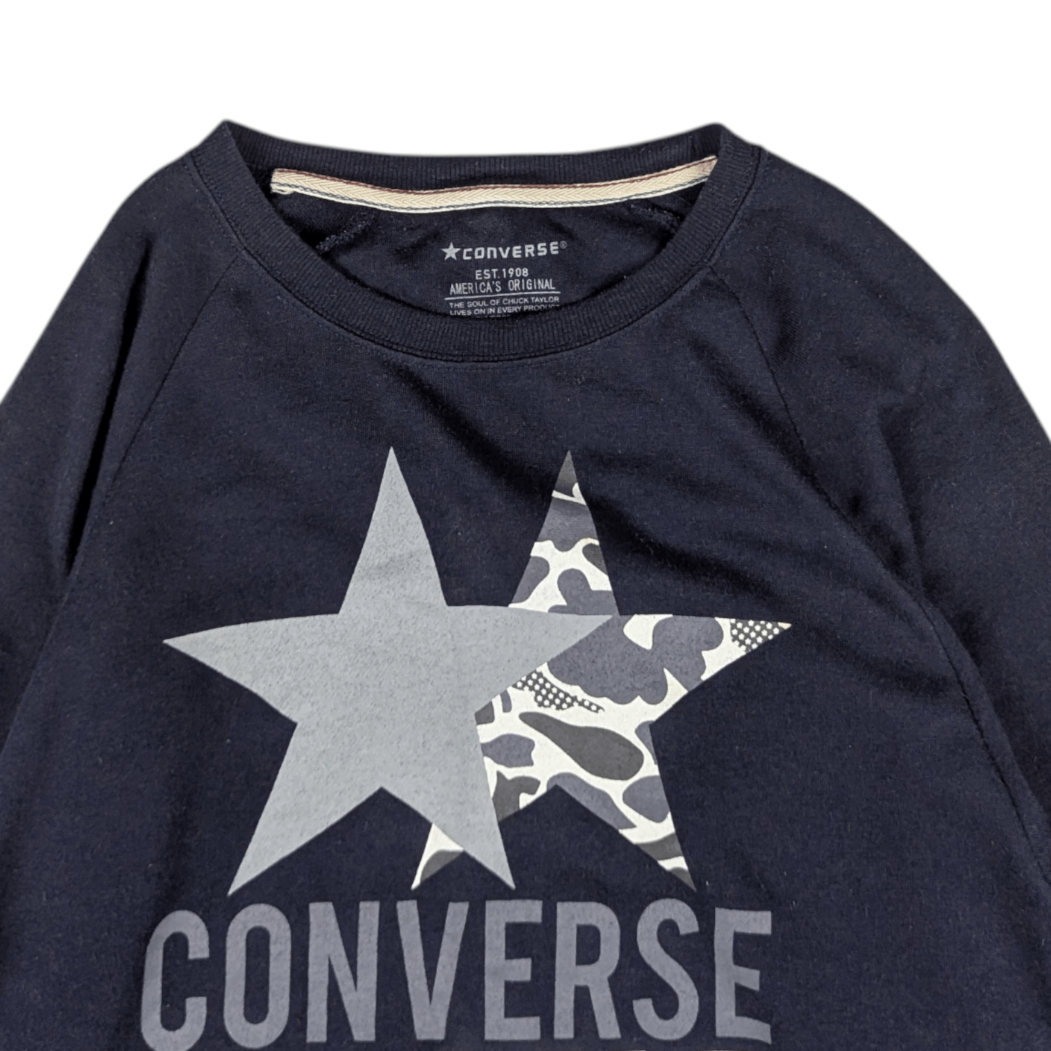 Converse CONVERSE All Star Big Spell Out Logo Sweatshirts Size M / US 6-8 / IT 42-44 - 6 Thumbnail