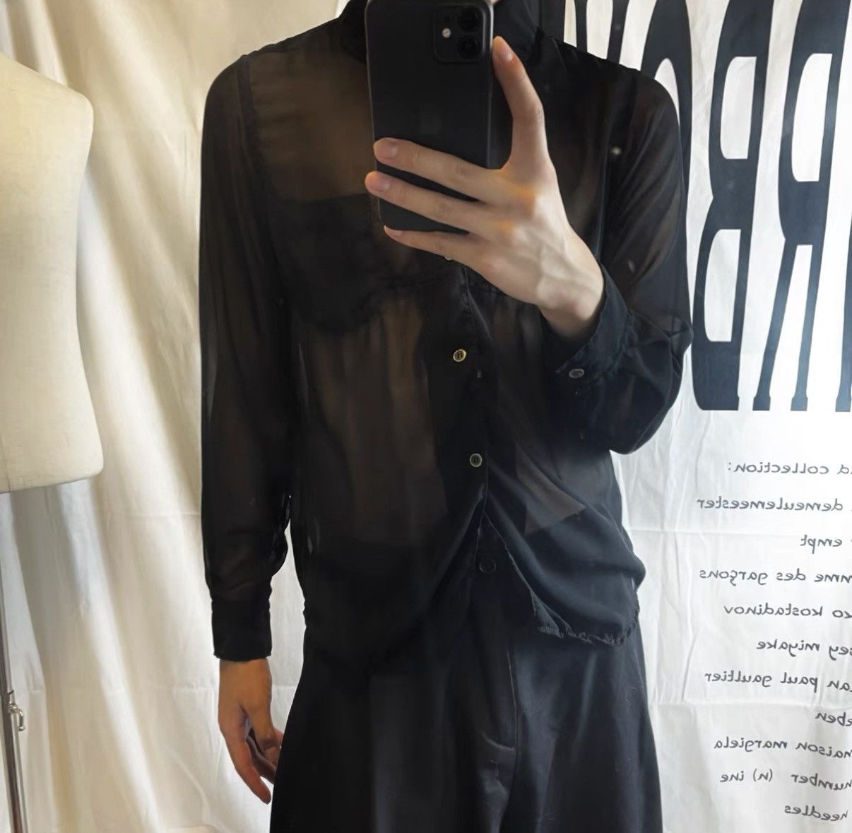 Comme des Garcons Comme des Garçons 10SS Mesh Shirt J29 Size US M / EU 48-50 / 2 - 9 Thumbnail