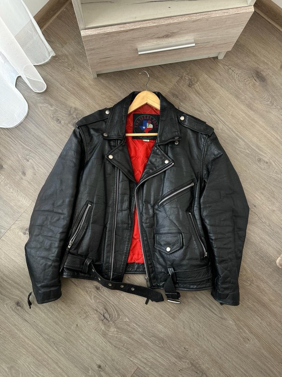 80s made in Japan, gimmick rides jacket Unused 80s deadstock