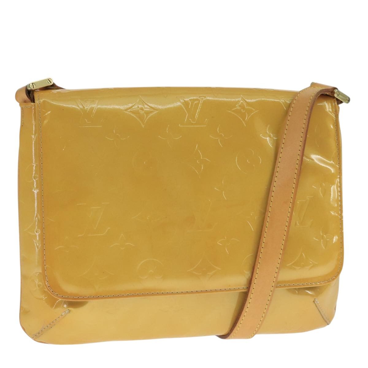 Louis Vuitton Thompson Street Beige Patent Leather Shoulder Bag Size ONE SIZE - 1 Thumbnail
