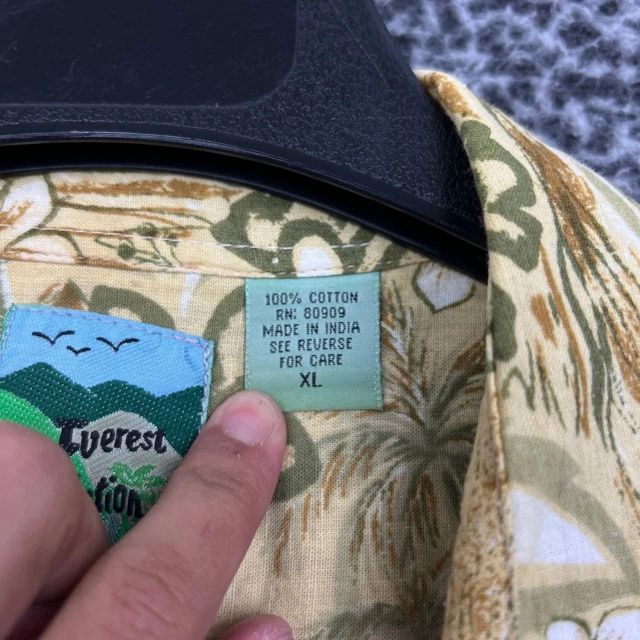 Other Forest Collection Shirt Men XL Hawaiian Button Up Collared Size US XL / EU 56 / 4 - 3 Thumbnail