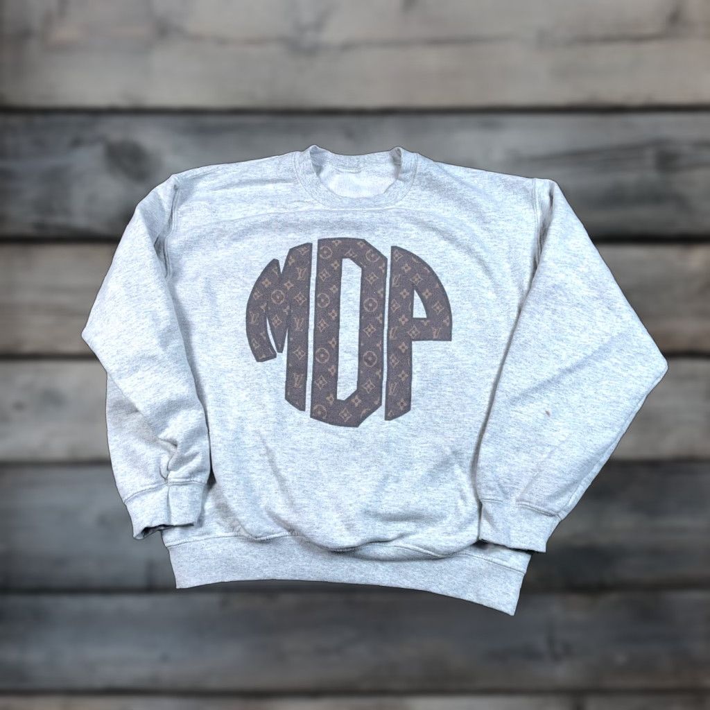 J Brand Vintage Brand Pattern Style Sweatshirt MDP Luxury Adult Medium Gray Crewneck Streetwear Ladies? Size US L / EU 52-54 / 3 - 1 Thumbnail