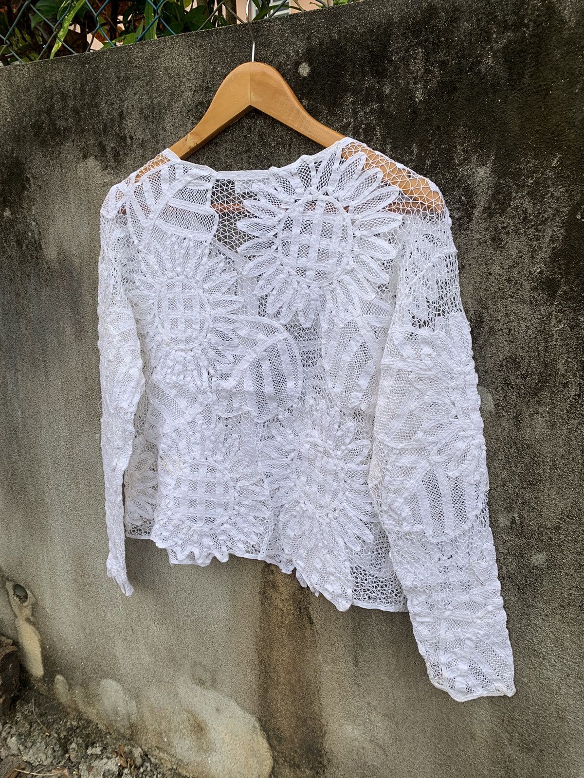 Issey Miyake Vintage I.S Issey Miyaki Floral Knit Size M / US 6-8 / IT 42-44 - 5 Thumbnail