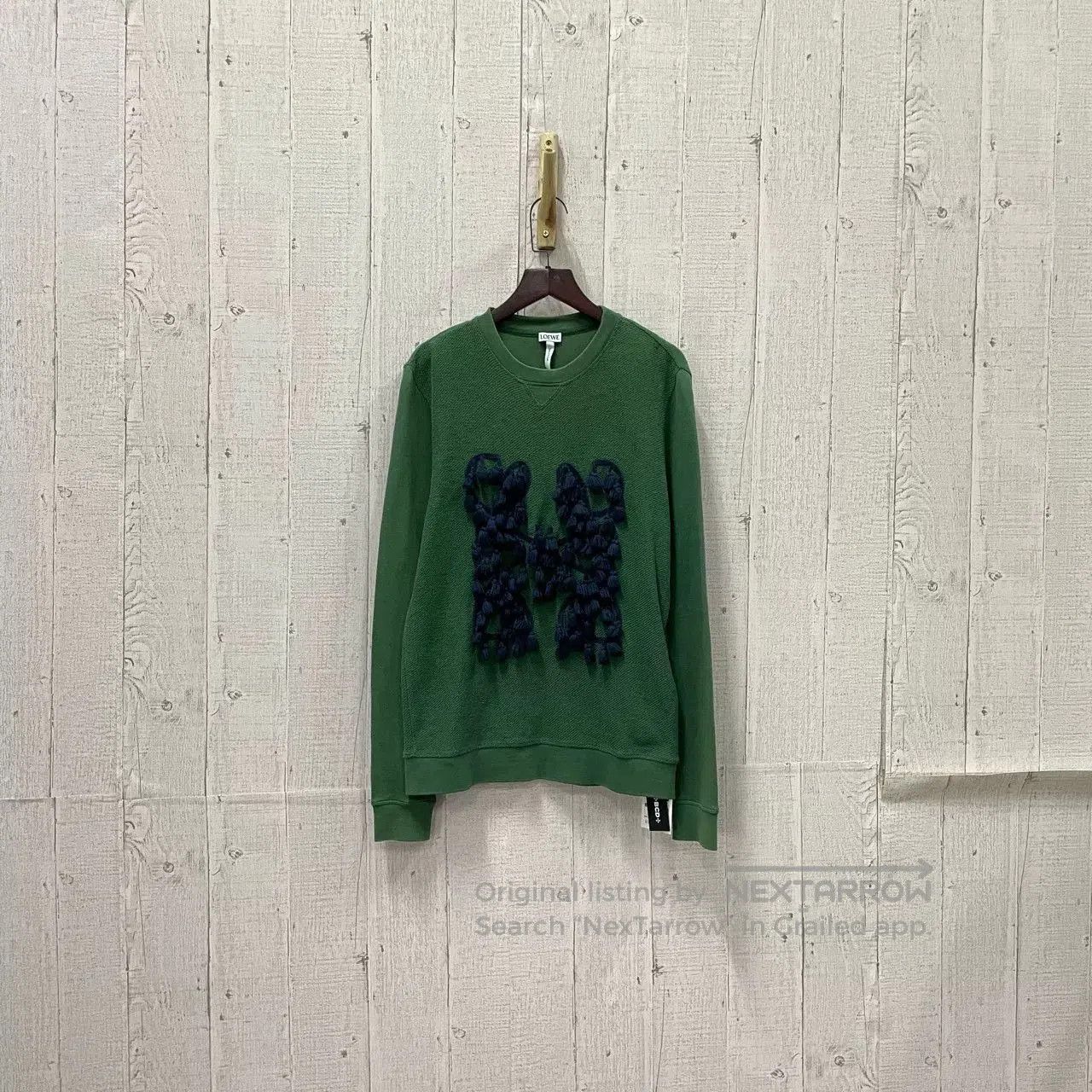 Loewe LOEWE Green Knot Logo Knit Sweater. Size XS / US 0-2 / IT 36-38 - 1 Thumbnail