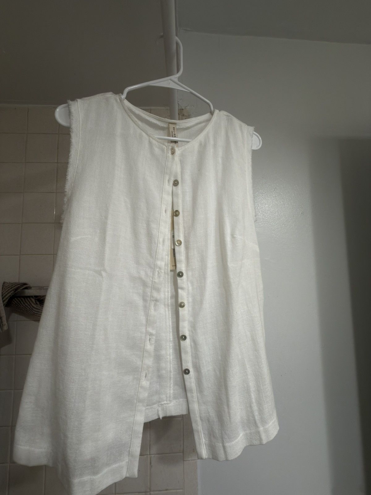 BEC + BRIDGE BEC + BRIDGE White Kiko Tank Top Size M / US 6-8 / IT 42-44 - 1 Thumbnail